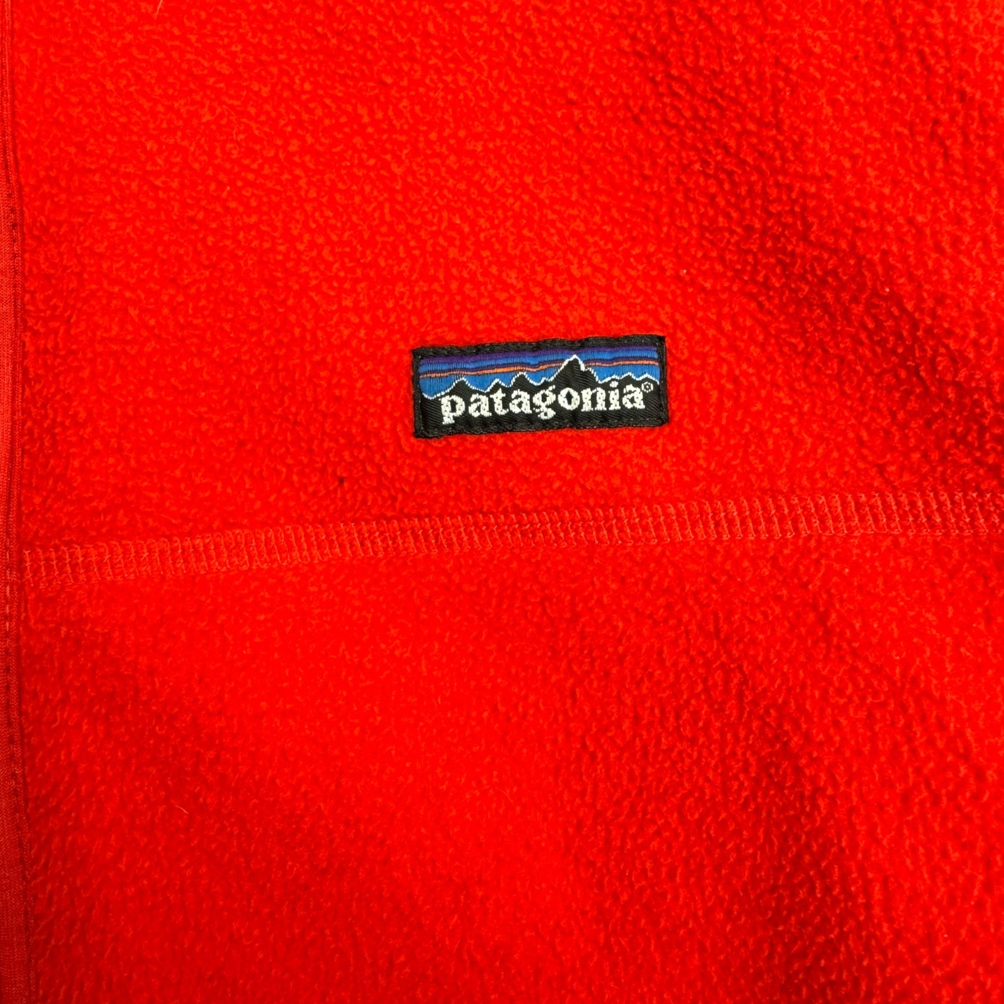 Vintage Patagonia Zip Fleece Red