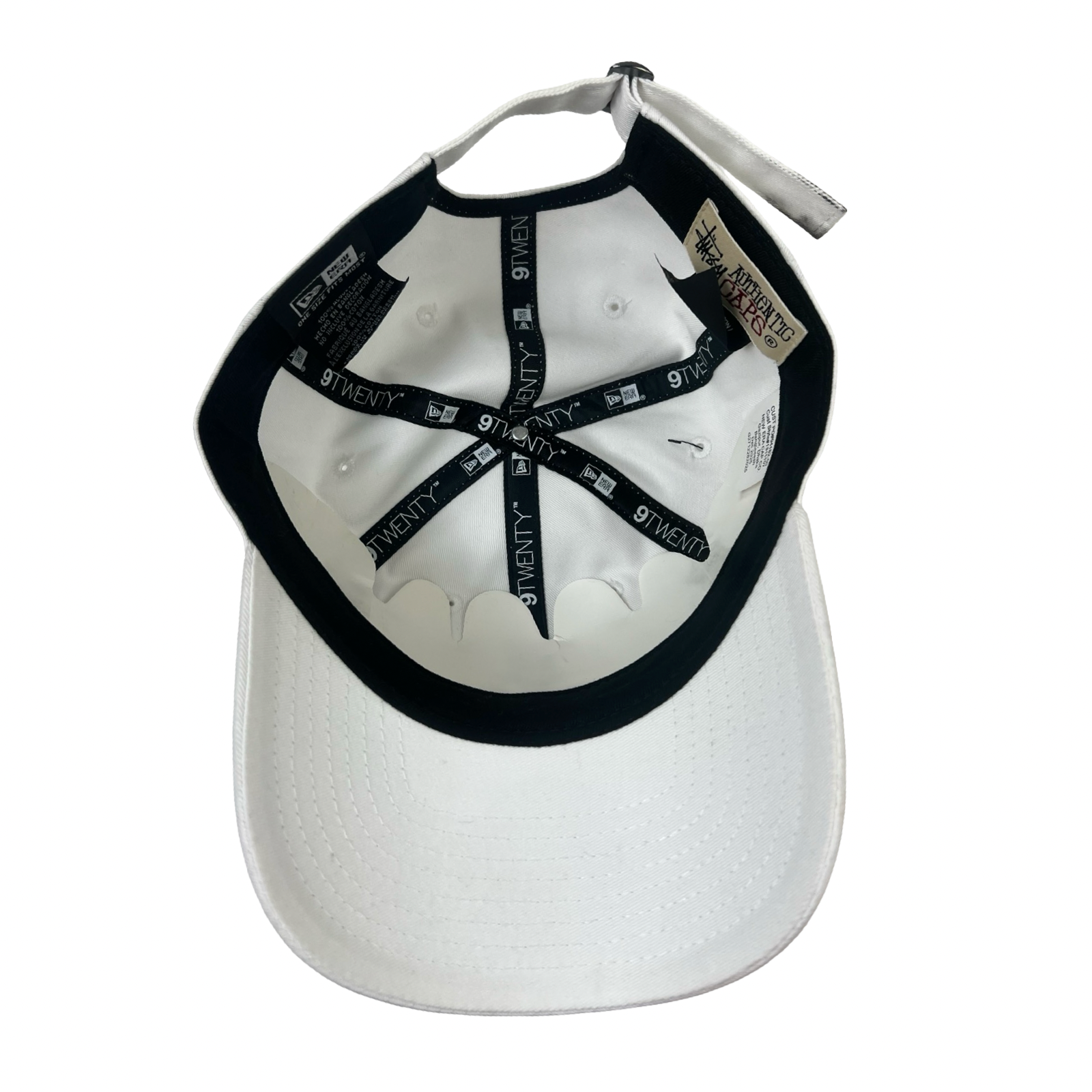 Stüssy x New Era 9Twenty Basic Cap White