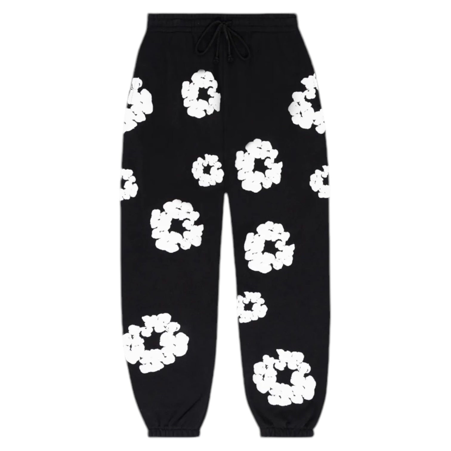 Denim Tears Cotton Wreath Sweatpants Black