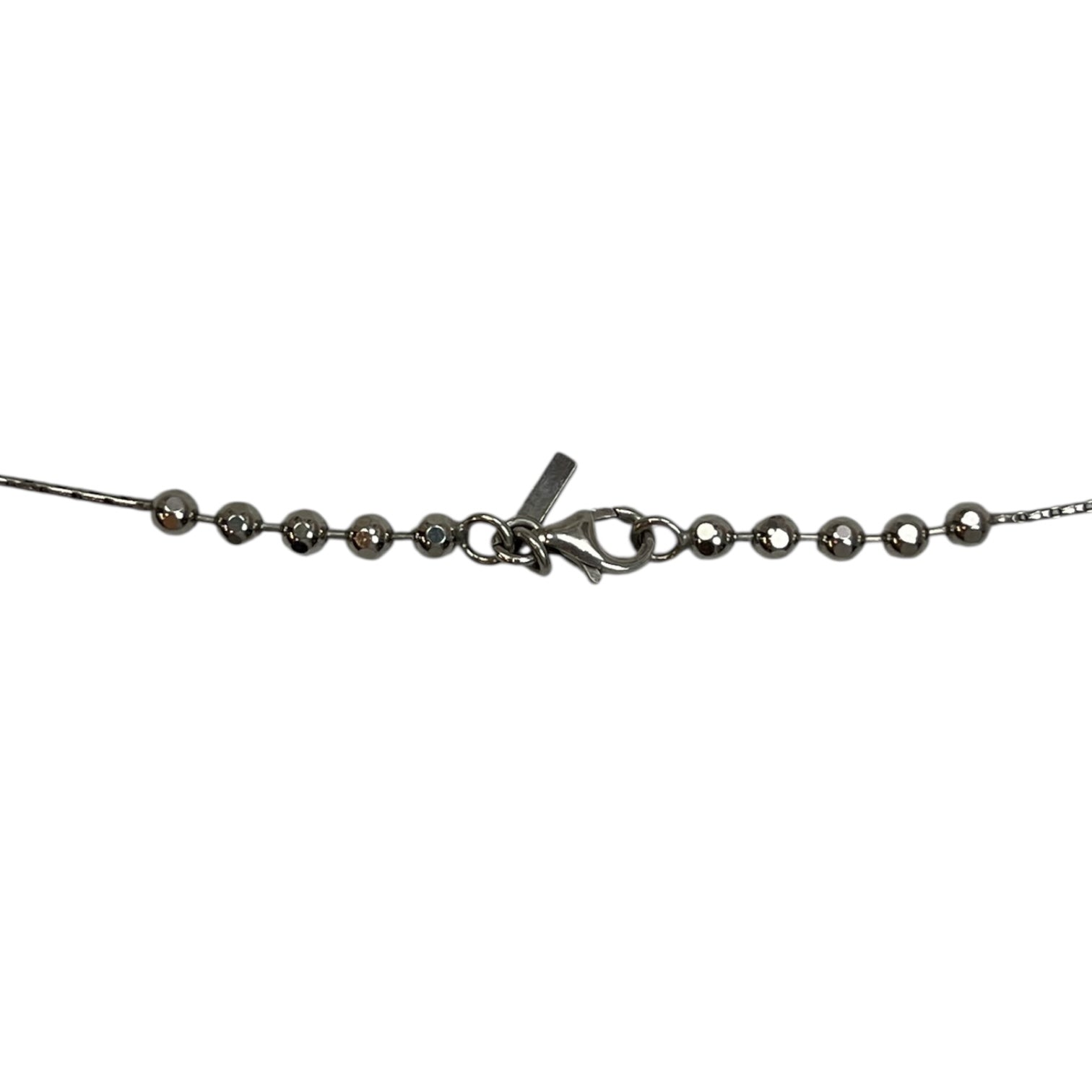 Emilio Bicochi Silver Rosary Chain