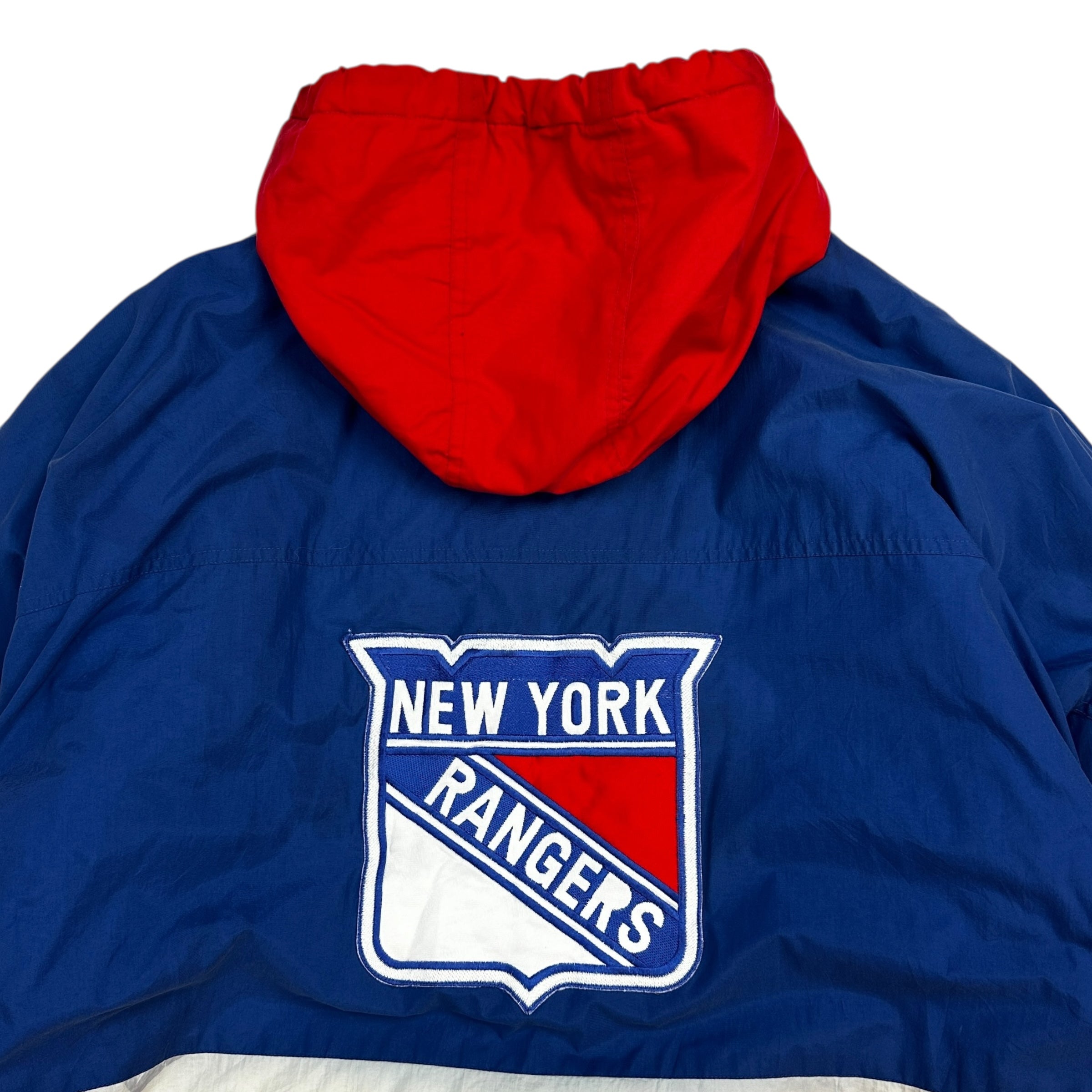 Vintage Apex New York Rangers Insulated Jacket Blue/White
