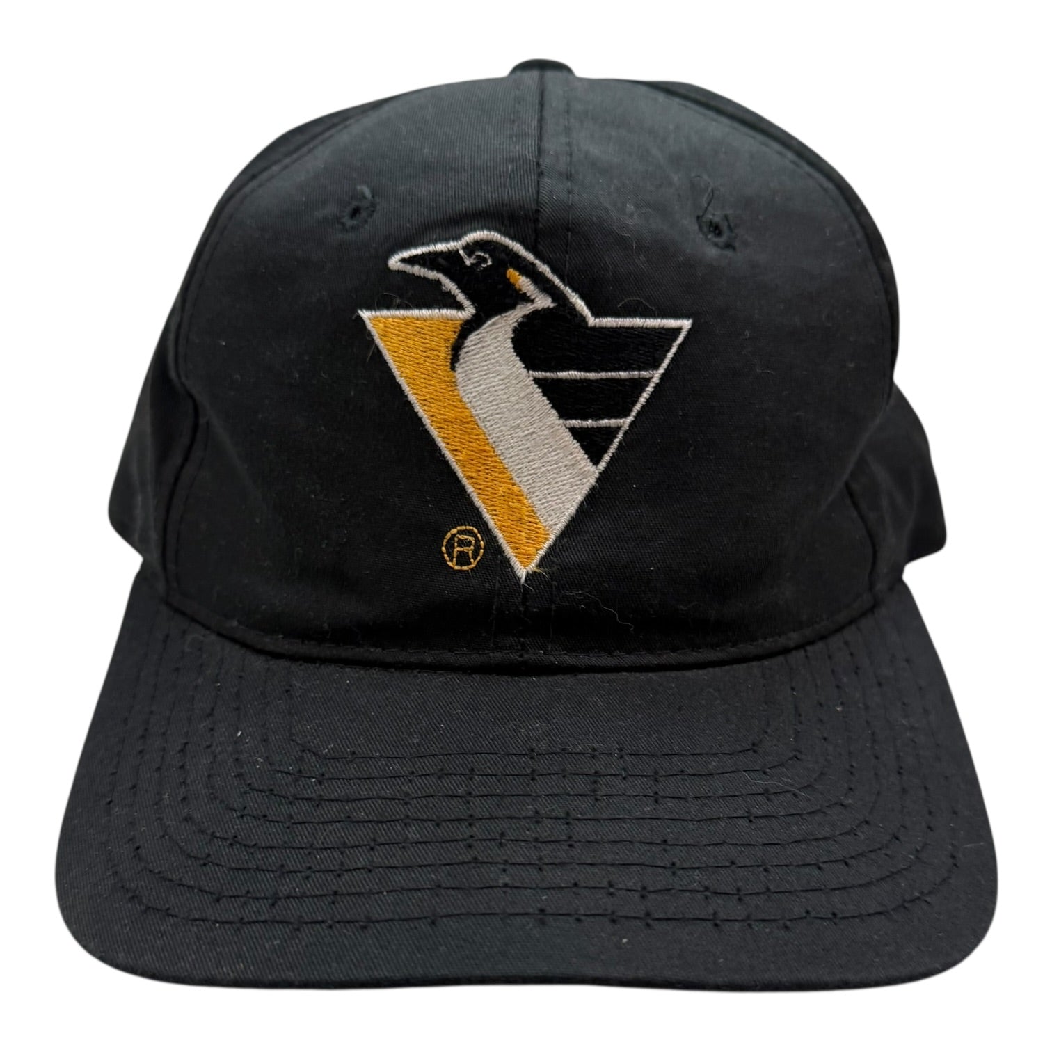 Vintage Starter Pittsburgh Penguins SnapBack Hat Black