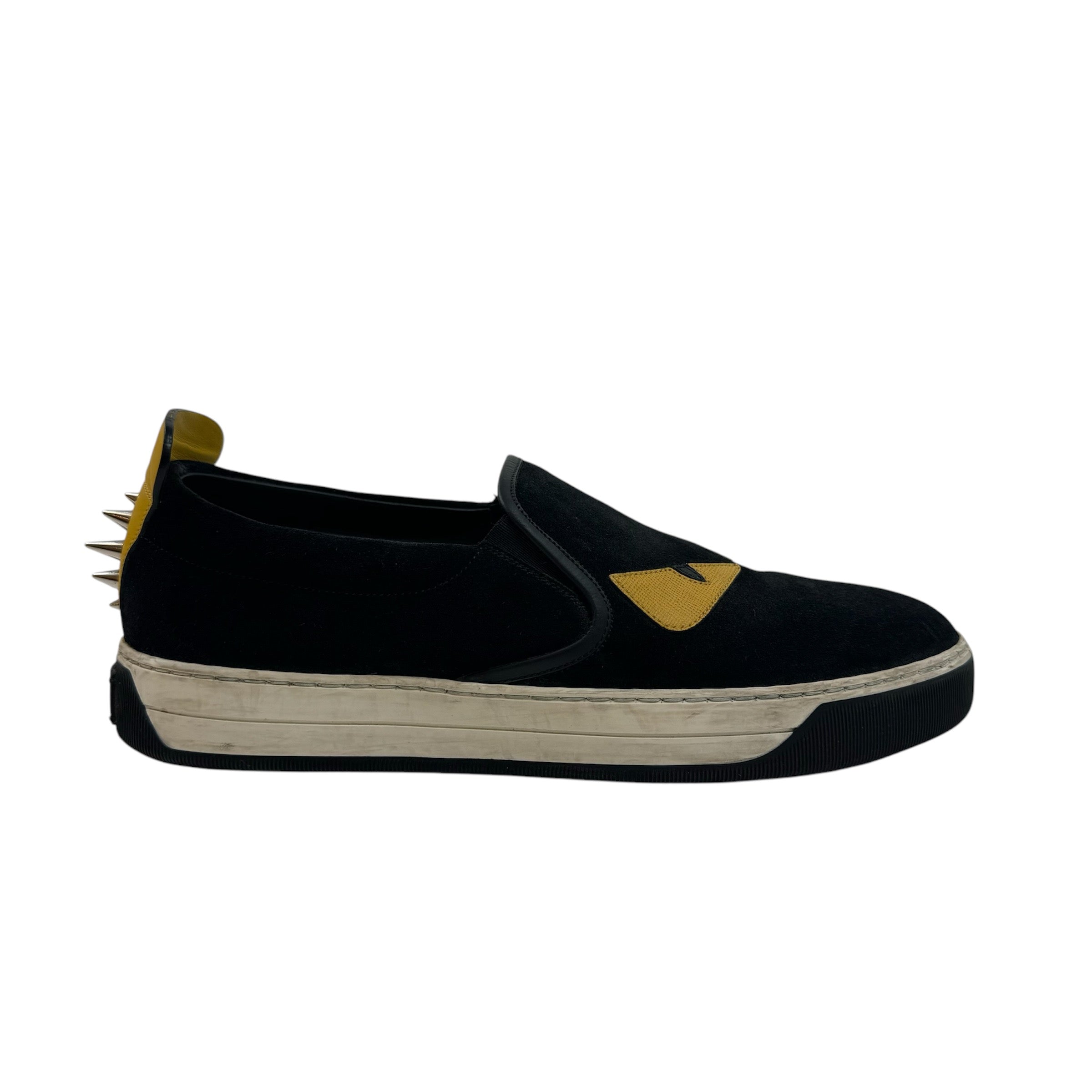 Fendi Monster Slip-Ons Black (Used)