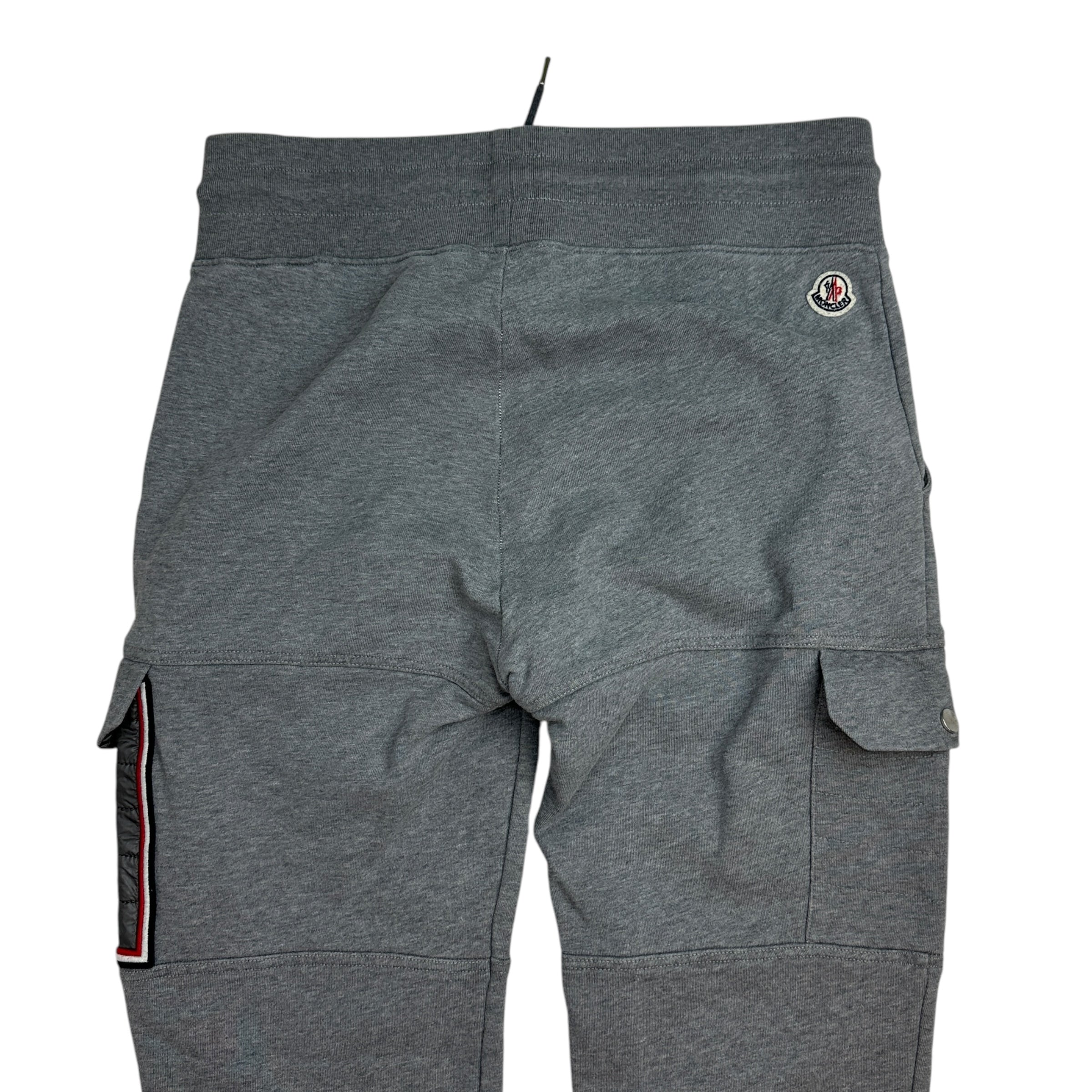 Moncler Cargo Pocket Jogger Sweatpants Grey