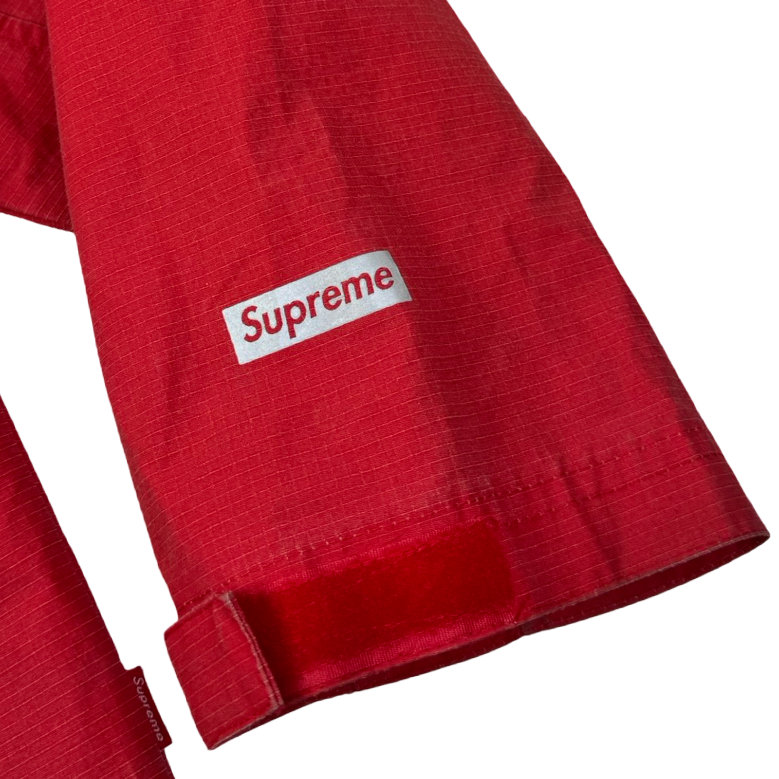 Supreme Facemask Full Zip Jacket Red