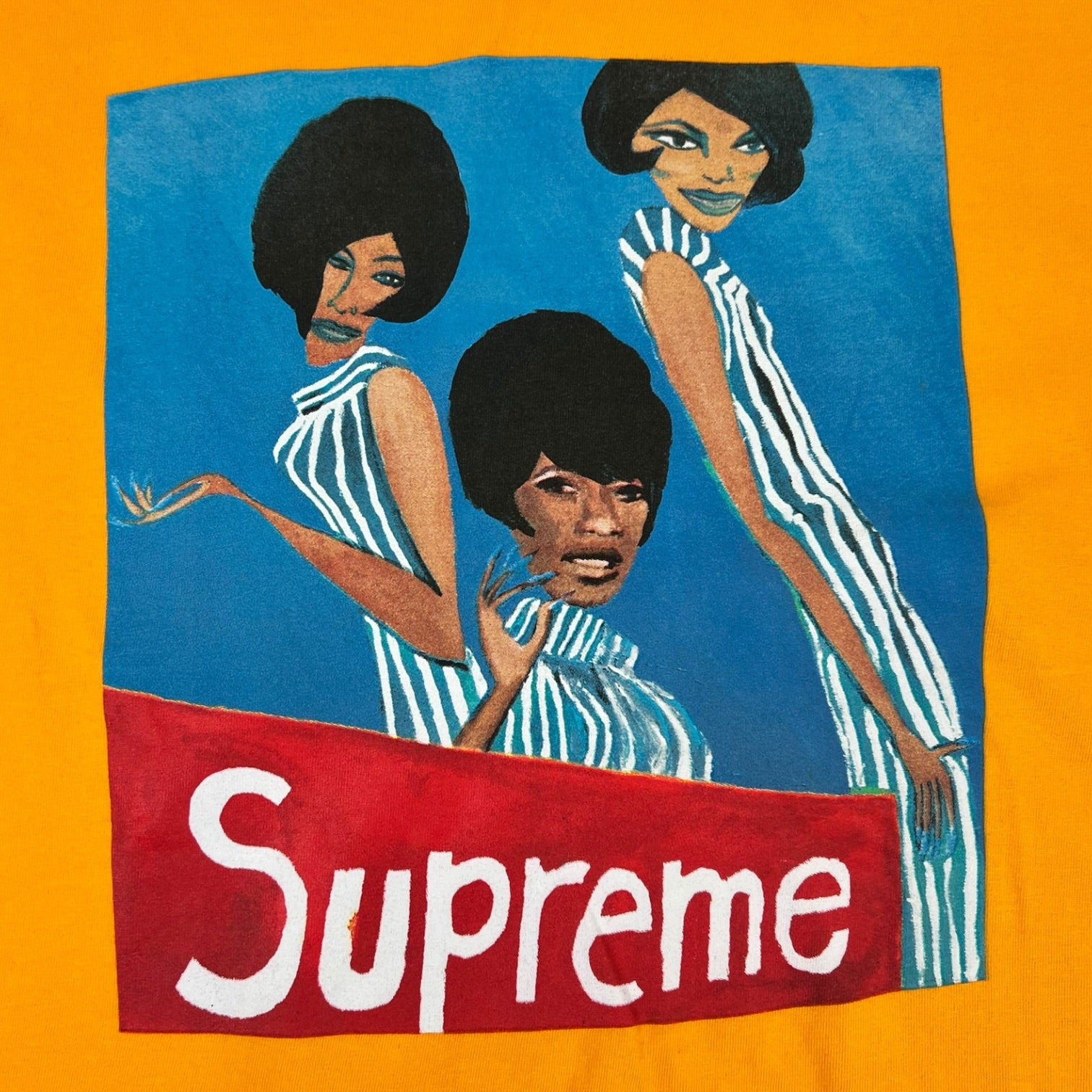 Supreme Group T-Shirt Orange