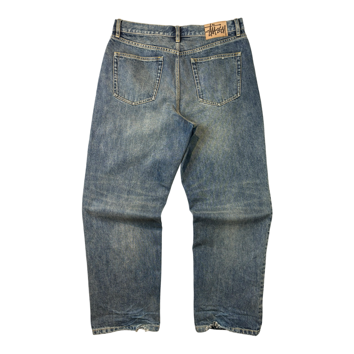 Stussy Big Ol Jeans Vintage Wash Indigo