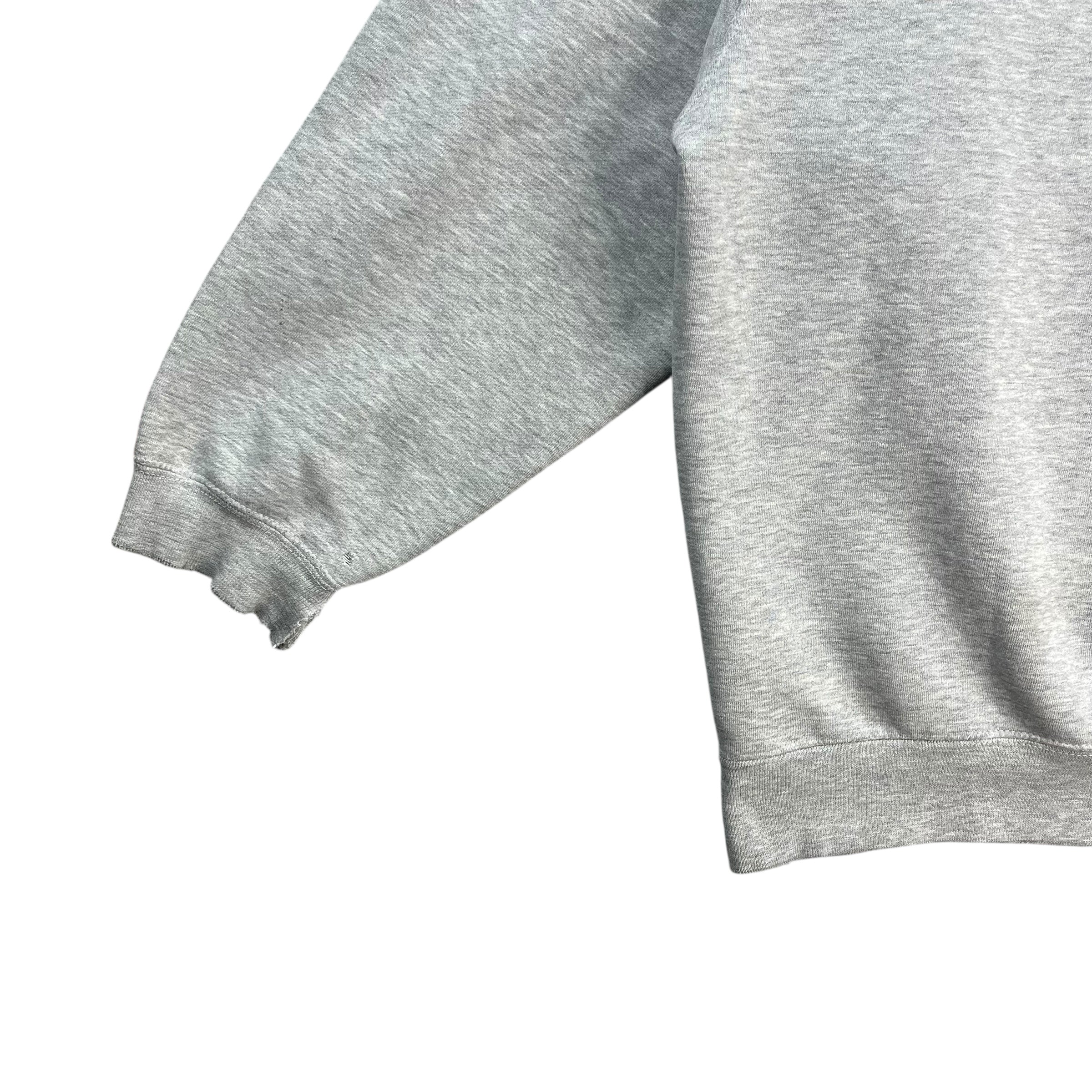 Vintage Nike Stanford Basketball Crewneck Light Grey