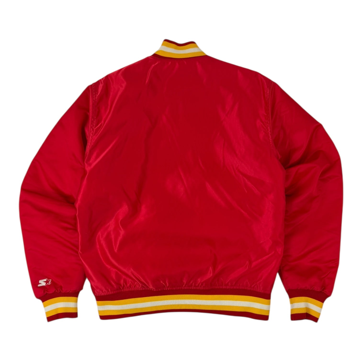 Vintage Starter First Gen Houston Rockets Varsity Jacket Red/Yellow