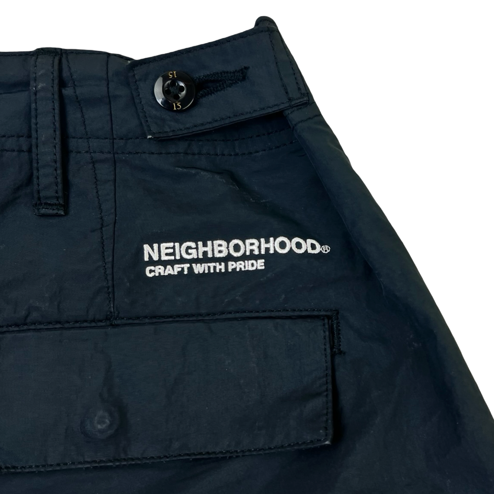 Neighborhood Black Wide Cargo Pants