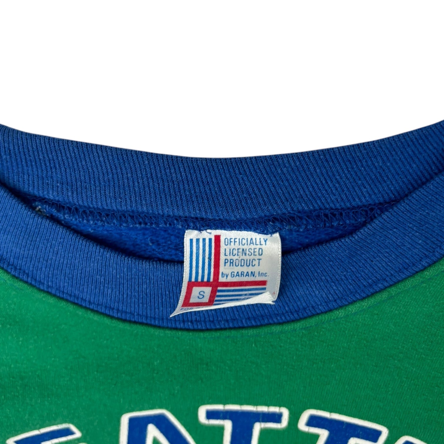 Vintage Seattle Seahawks AOP Crewneck Blue