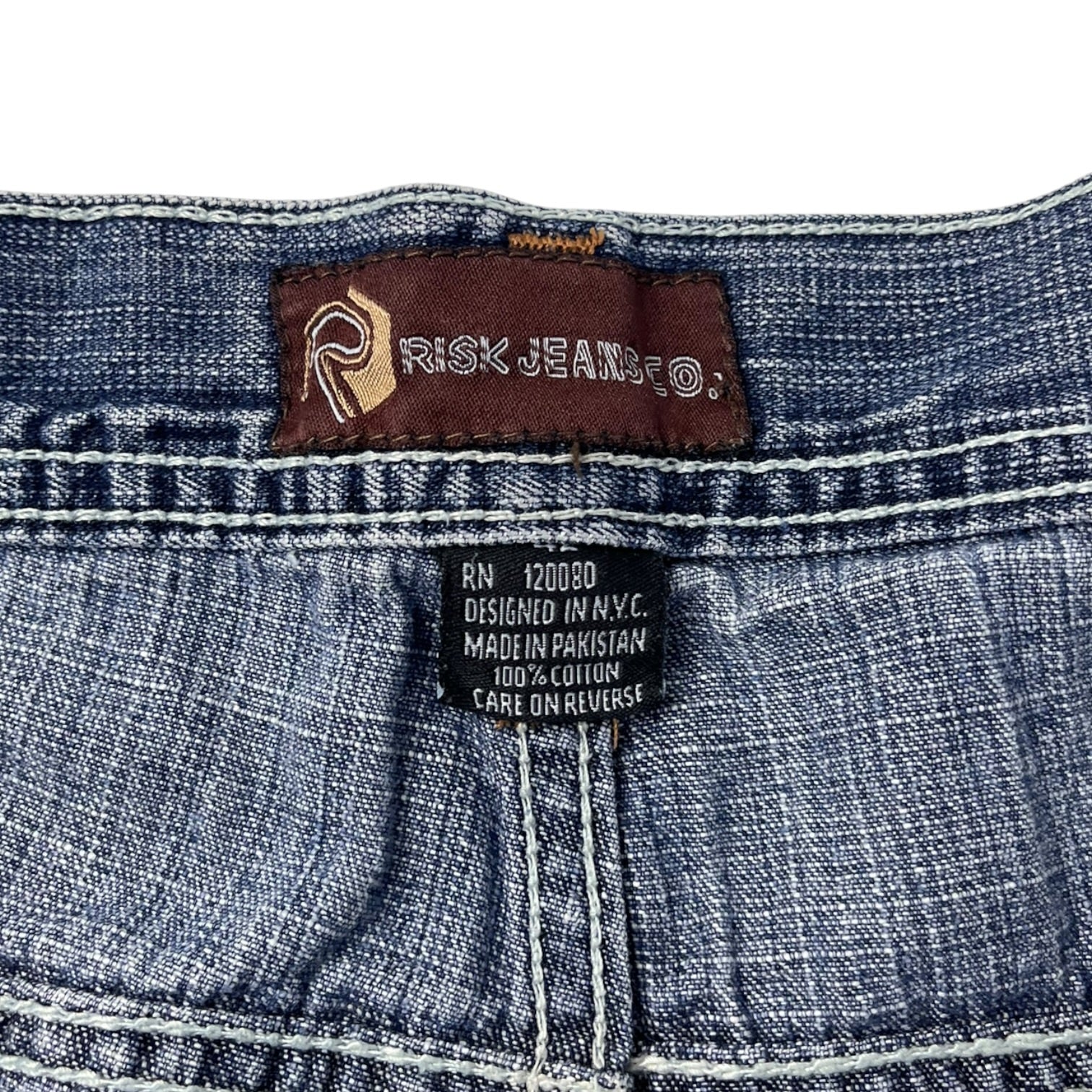 Vintage Y2K Risk Jeans Co. Denim Shorts