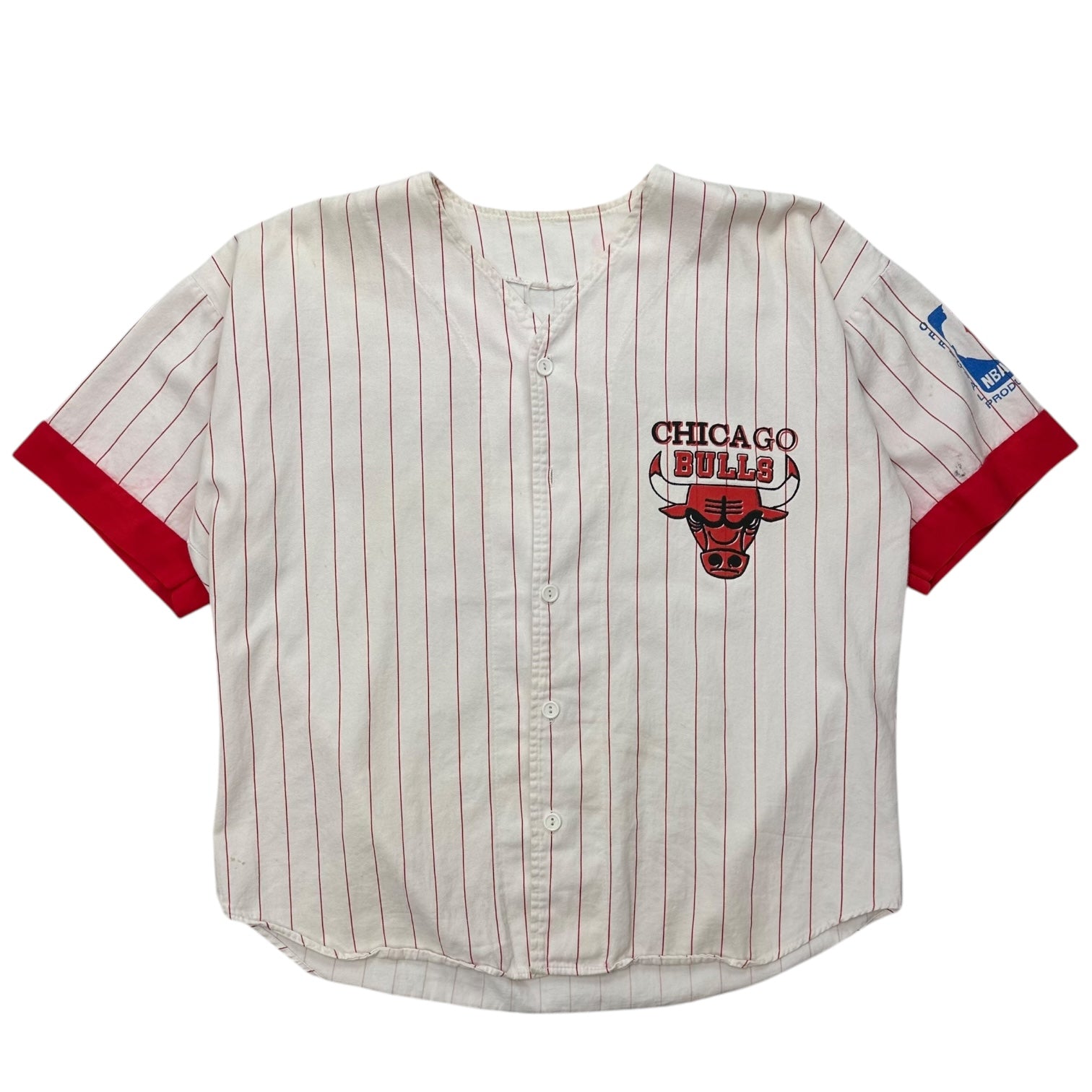 Vintage Chicago Bulls Baseball Jersey