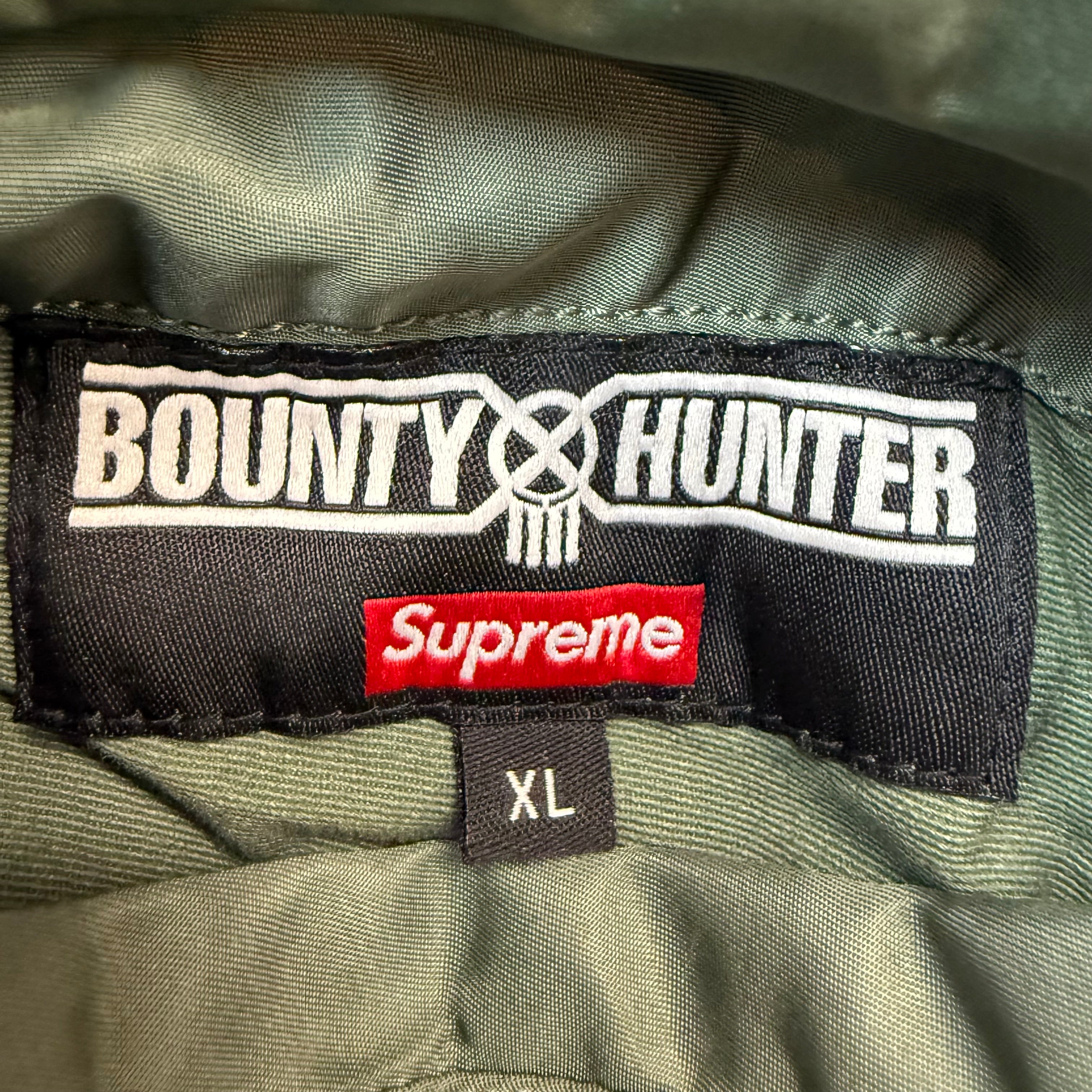 Supreme x Bounty Hunter MA-1 Bomber Jacket Olive