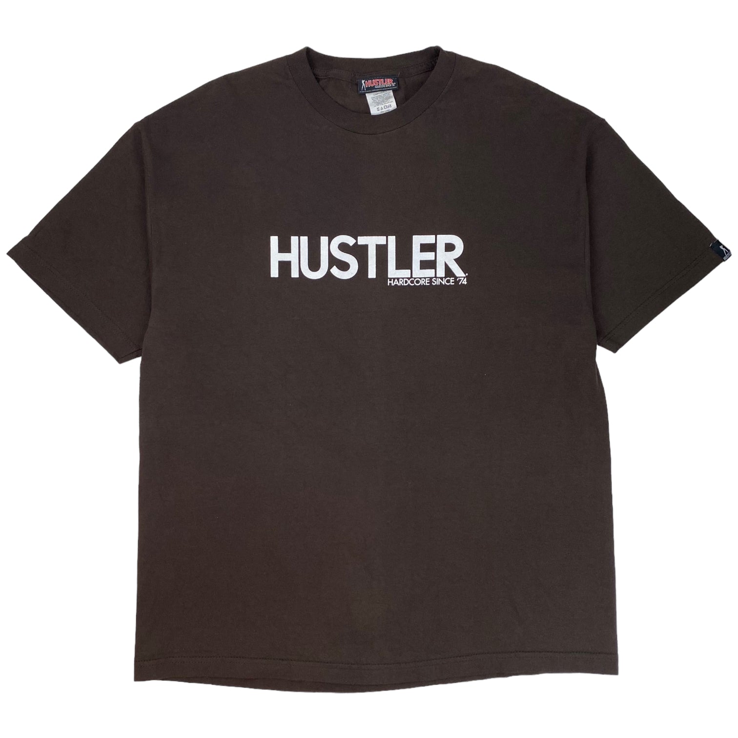 Vintage Hustler T-Shirt Brown