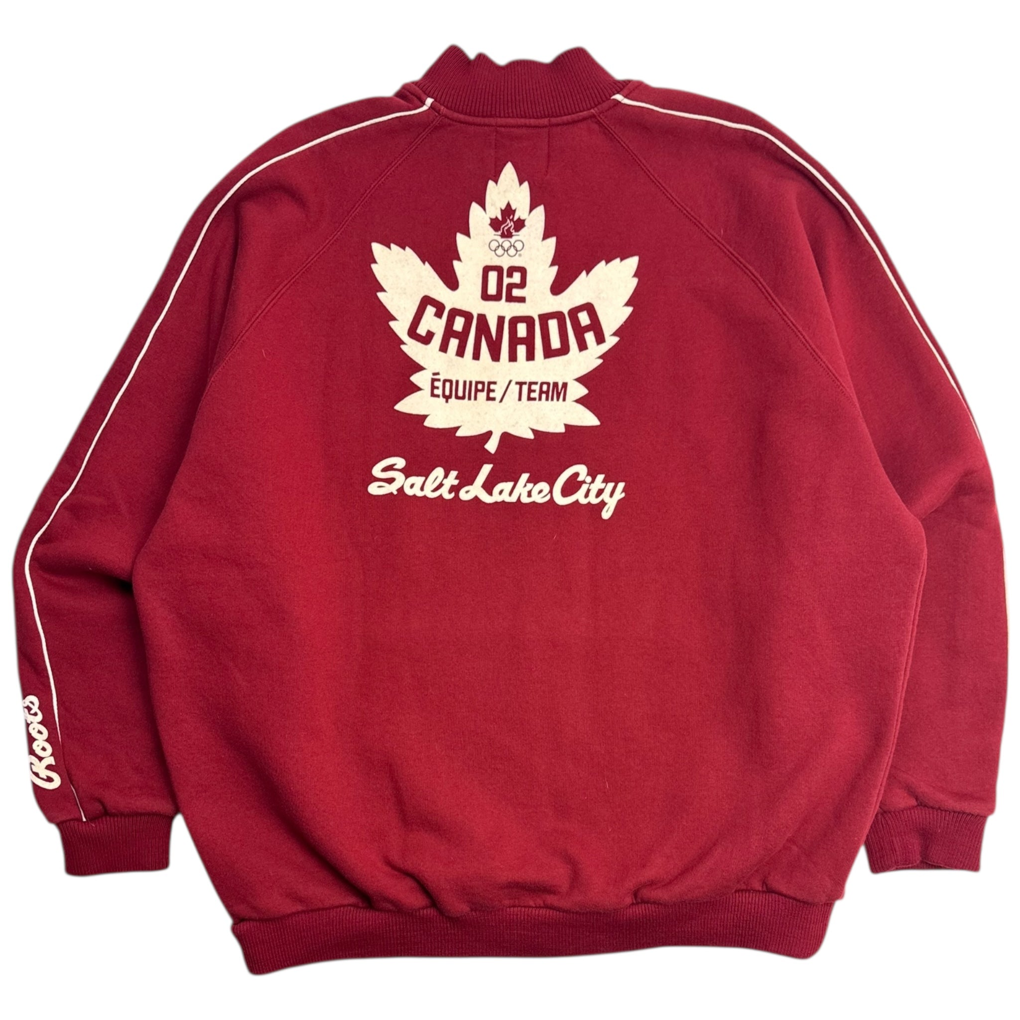 2002 Salt Lake City Olympics Team Canada Zip Sweatshirt