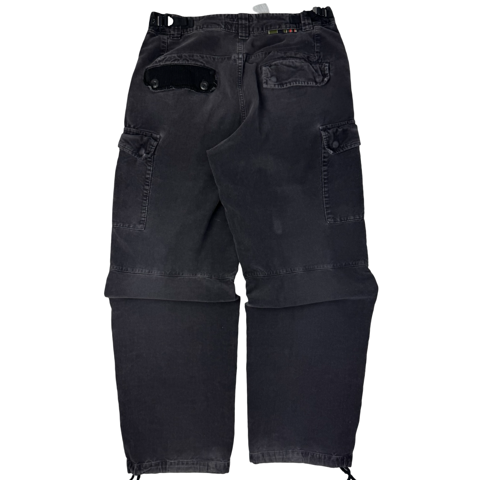 Vintage Y2K Triple Five Soul Cargo Bottoms Black
