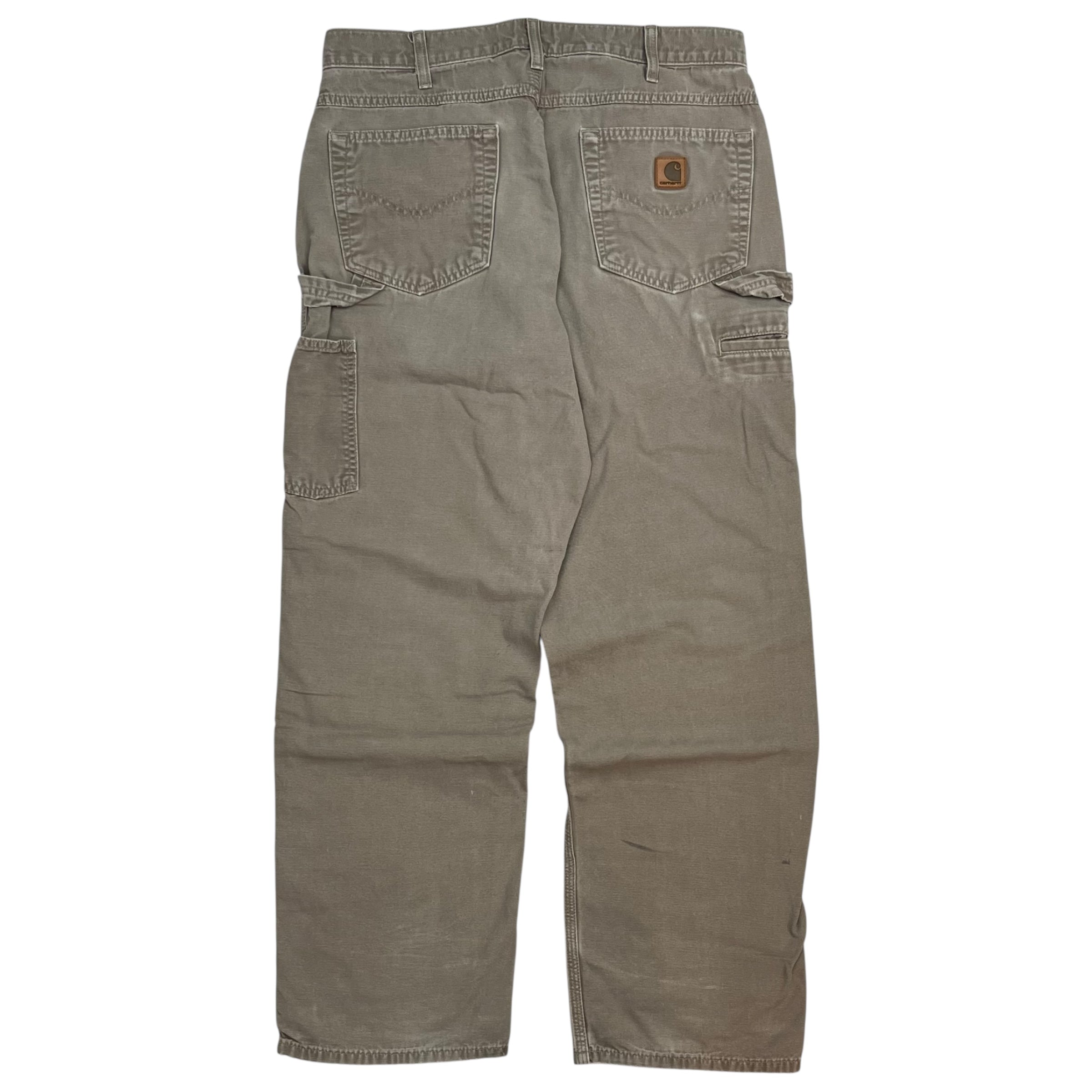 Vintage Carhartt Dungaree Pants Beige