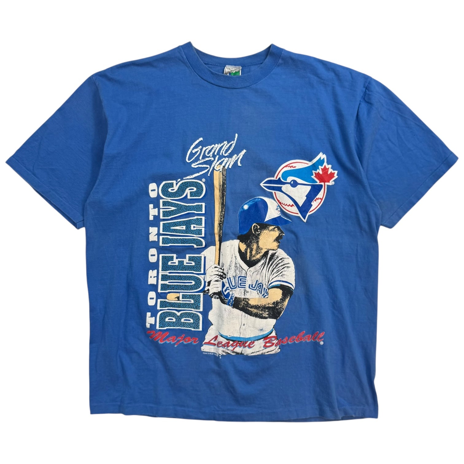 1992 Toronto Blue Jays Grand Slam Tee Blue