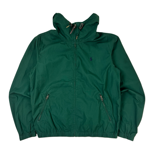Vintage Polo Ralph Lauren Full Zip Jacket Green