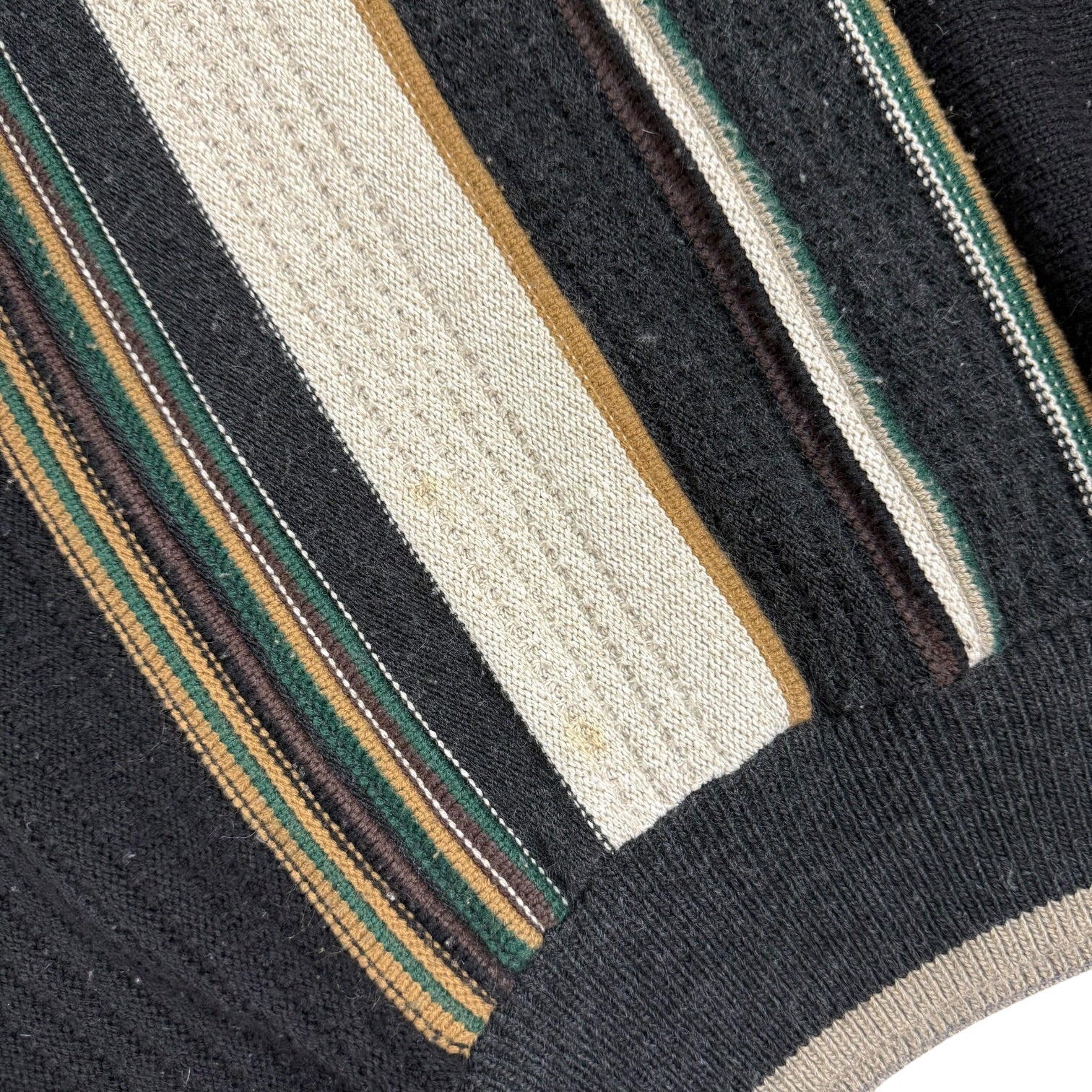 Vintage BHC Knit Sweater Black/Green/White