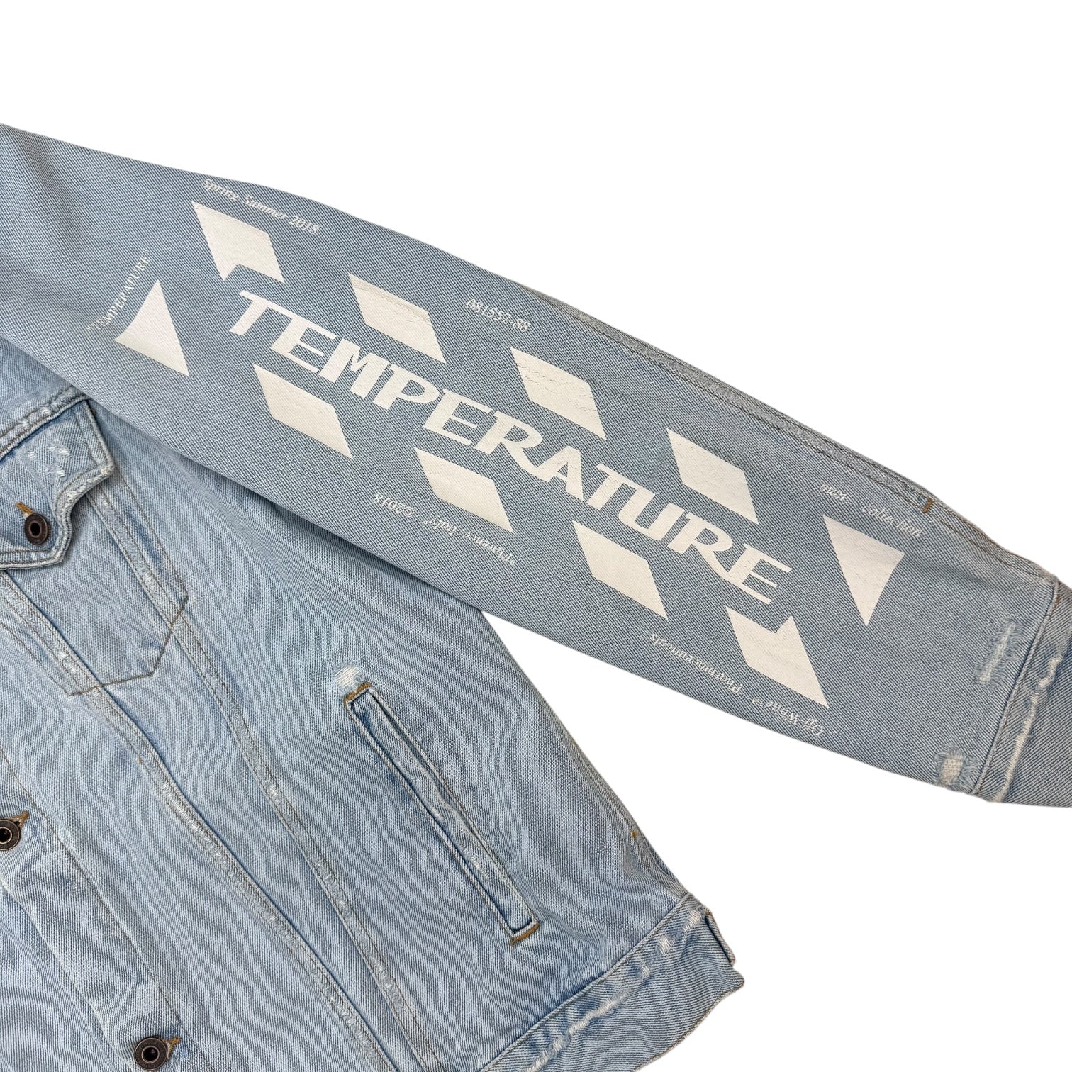 Off-White Temperature Denim Jacket