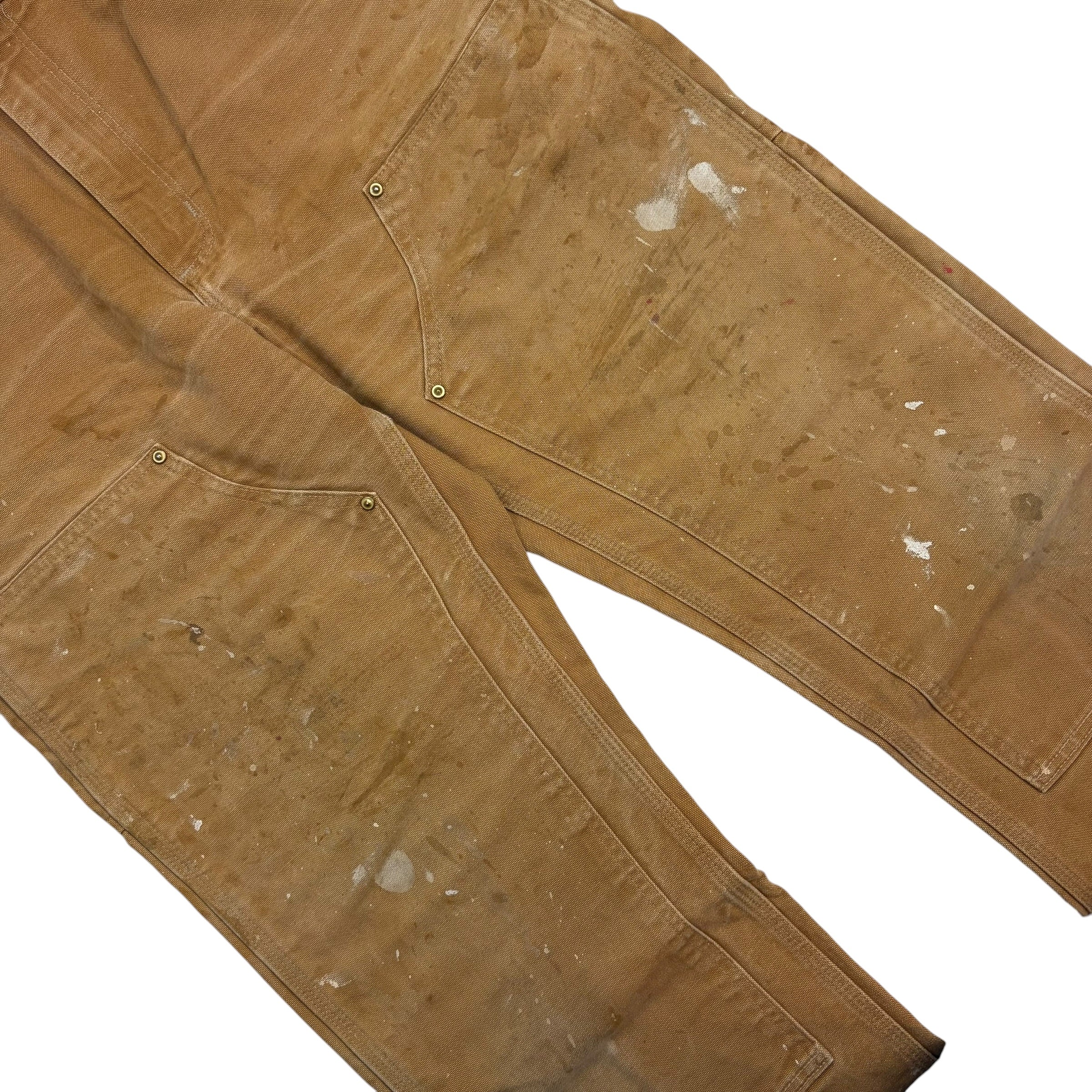 Vintage Carhartt Double Knee Pants Brown
