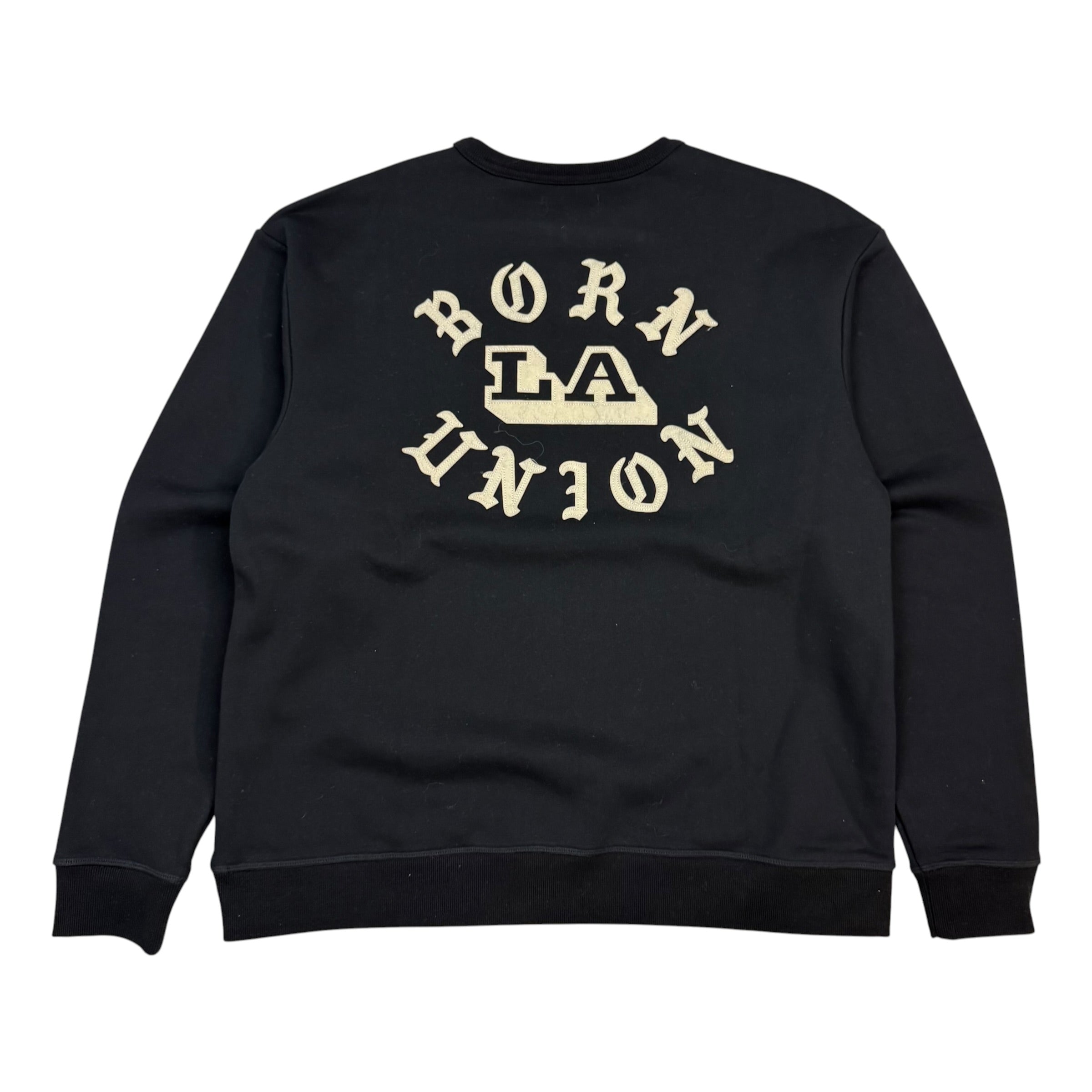 Born x Raised x Union Crewneck Black