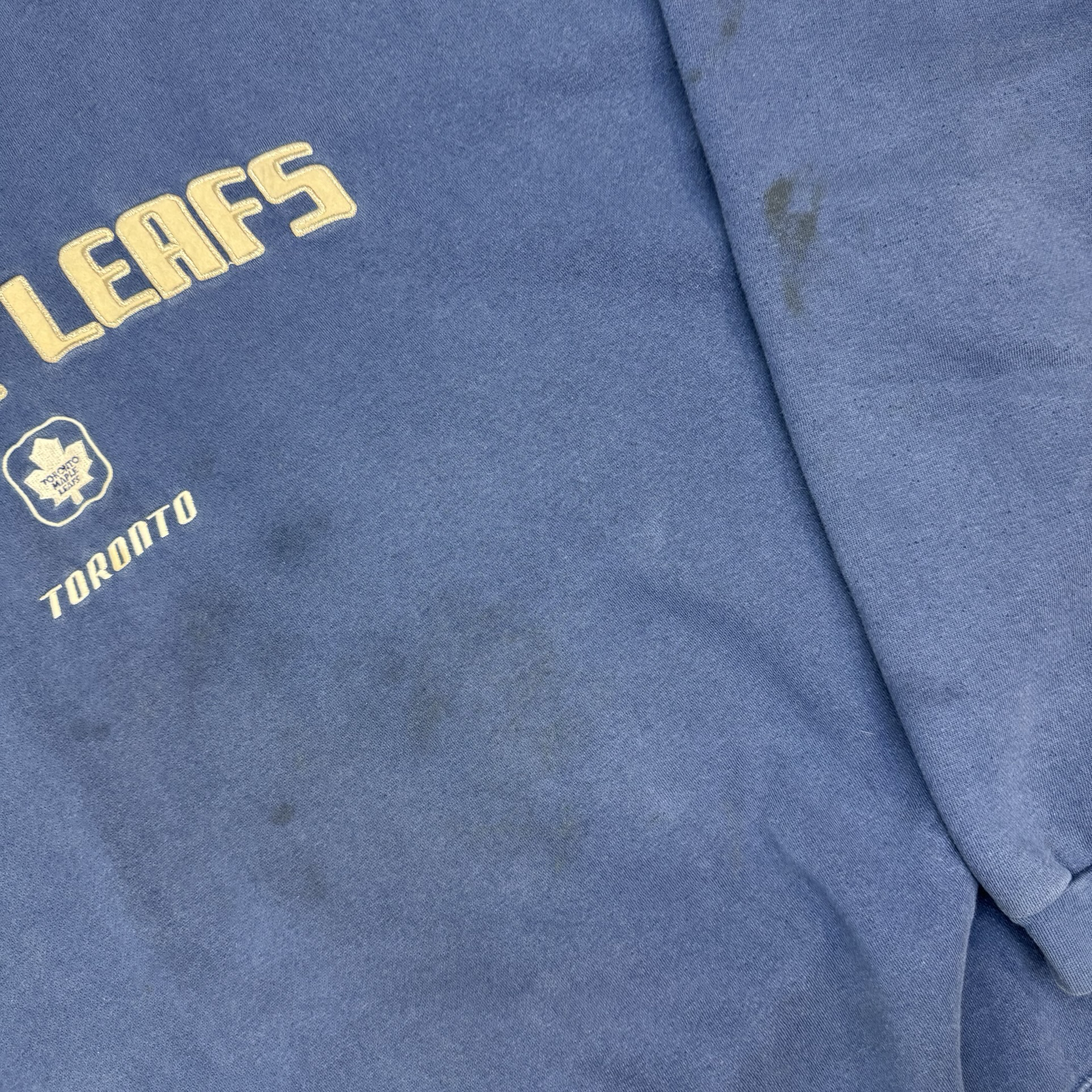Vintage Nike Toronto Maple Leafs Crewneck Blue