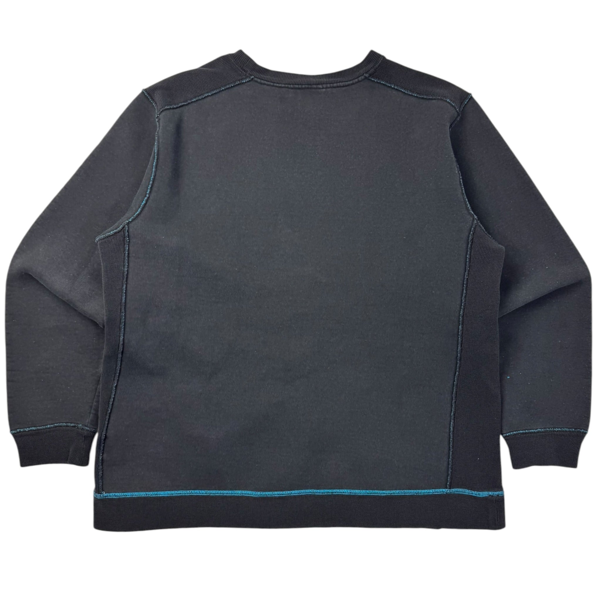 Vintage DC Shoes Spellout Embroidered Crewneck