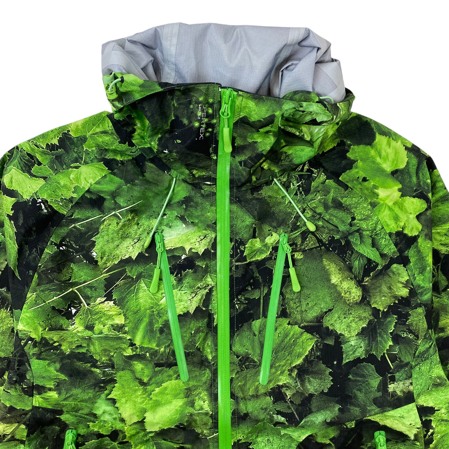 Palace Pertex 3L Armor Jacket Leaf Print