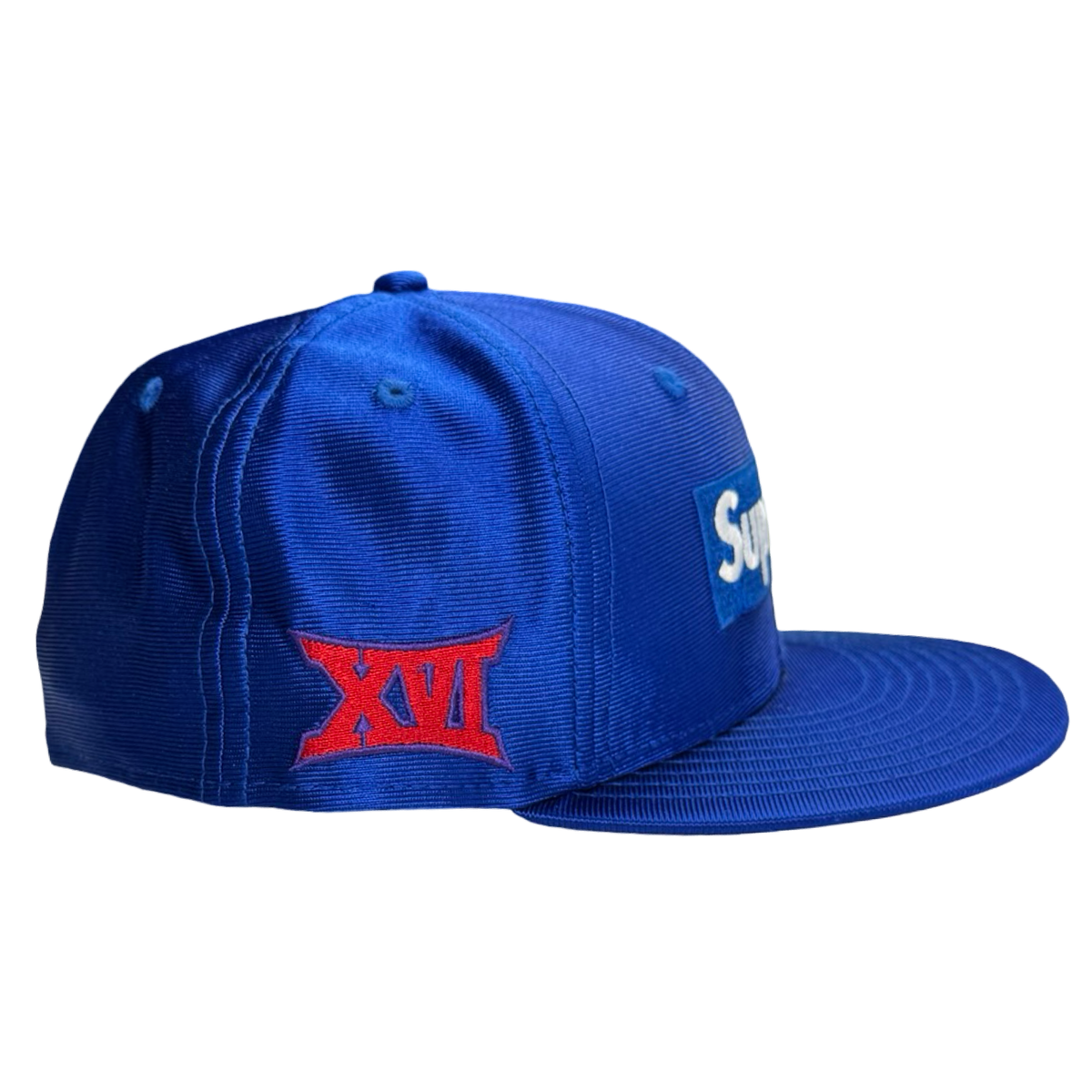 SS16 Supreme Dazzle Box Logo New Era Hat Royal Blue