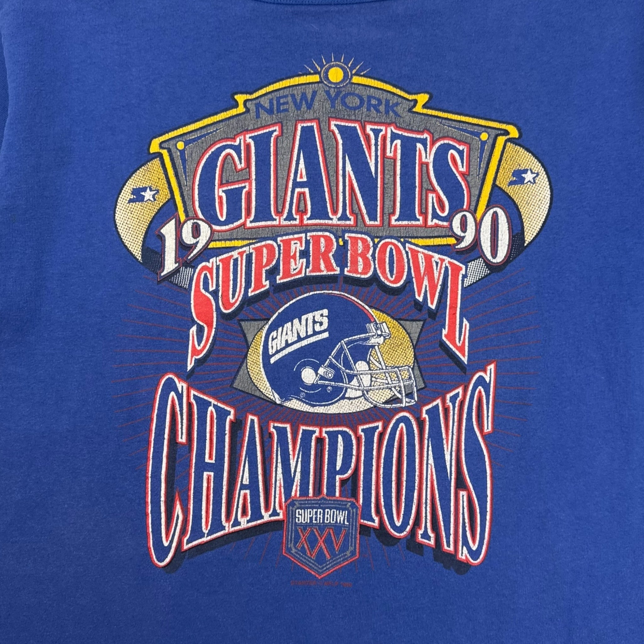 1990 New York Giants Super Bowl Champs T-Shirt