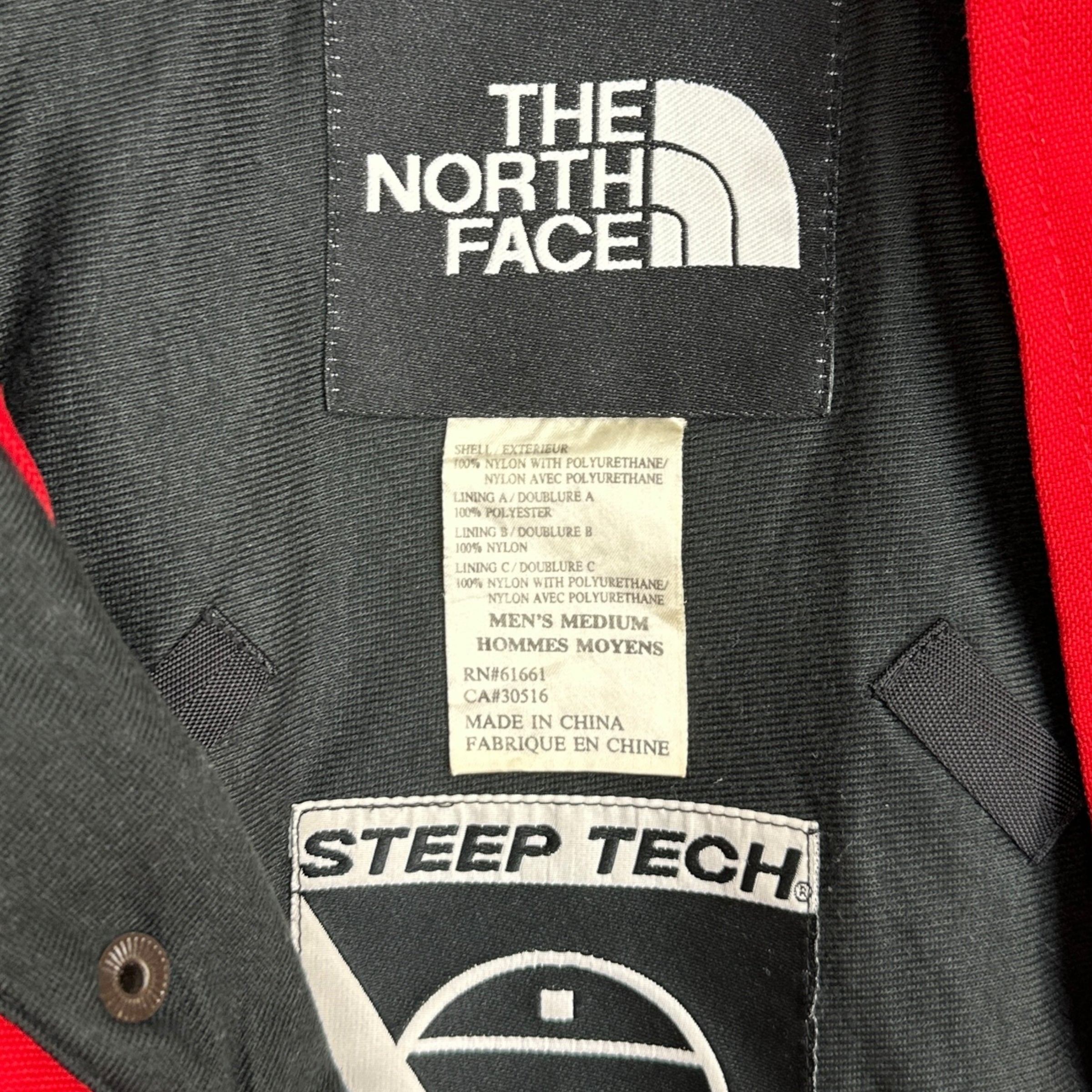Vintage The North Face Steep Tech Jacket Red
