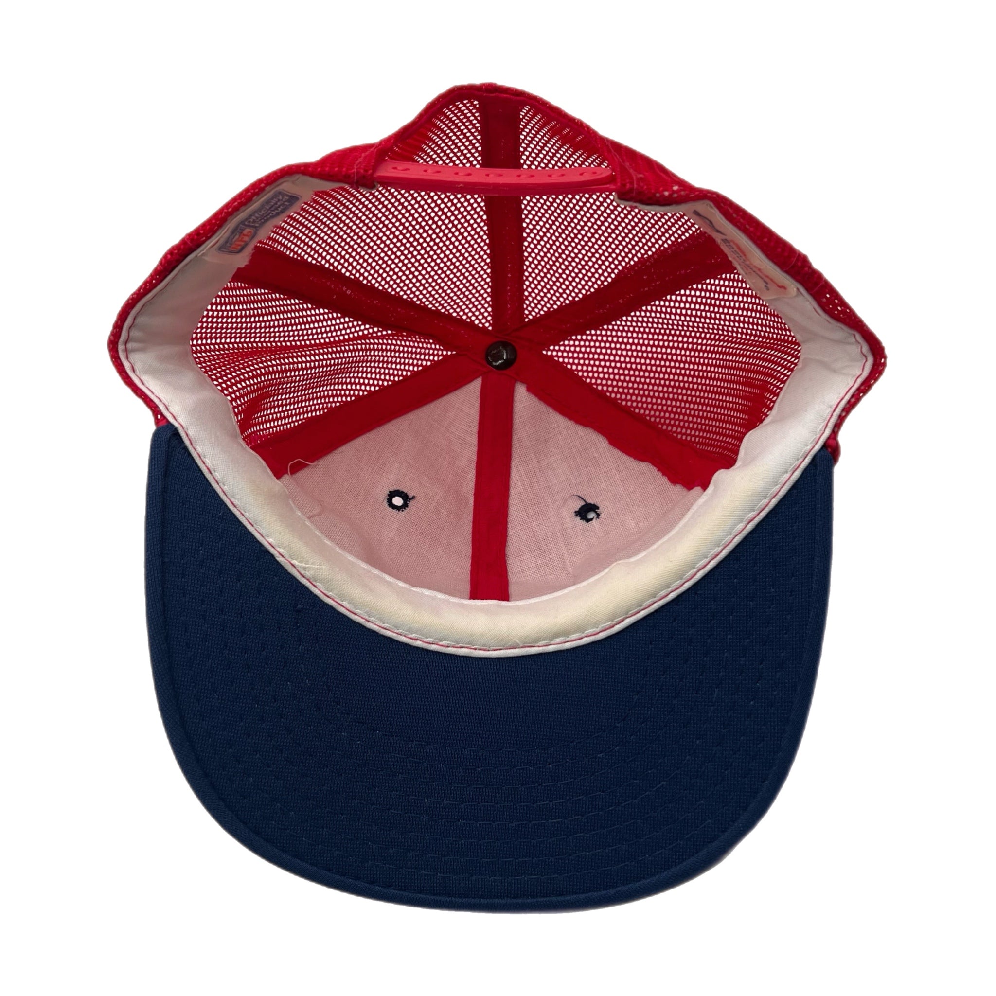 1988 SuperBowl XXII Sports Specialties Trucker Hat Red/Navy