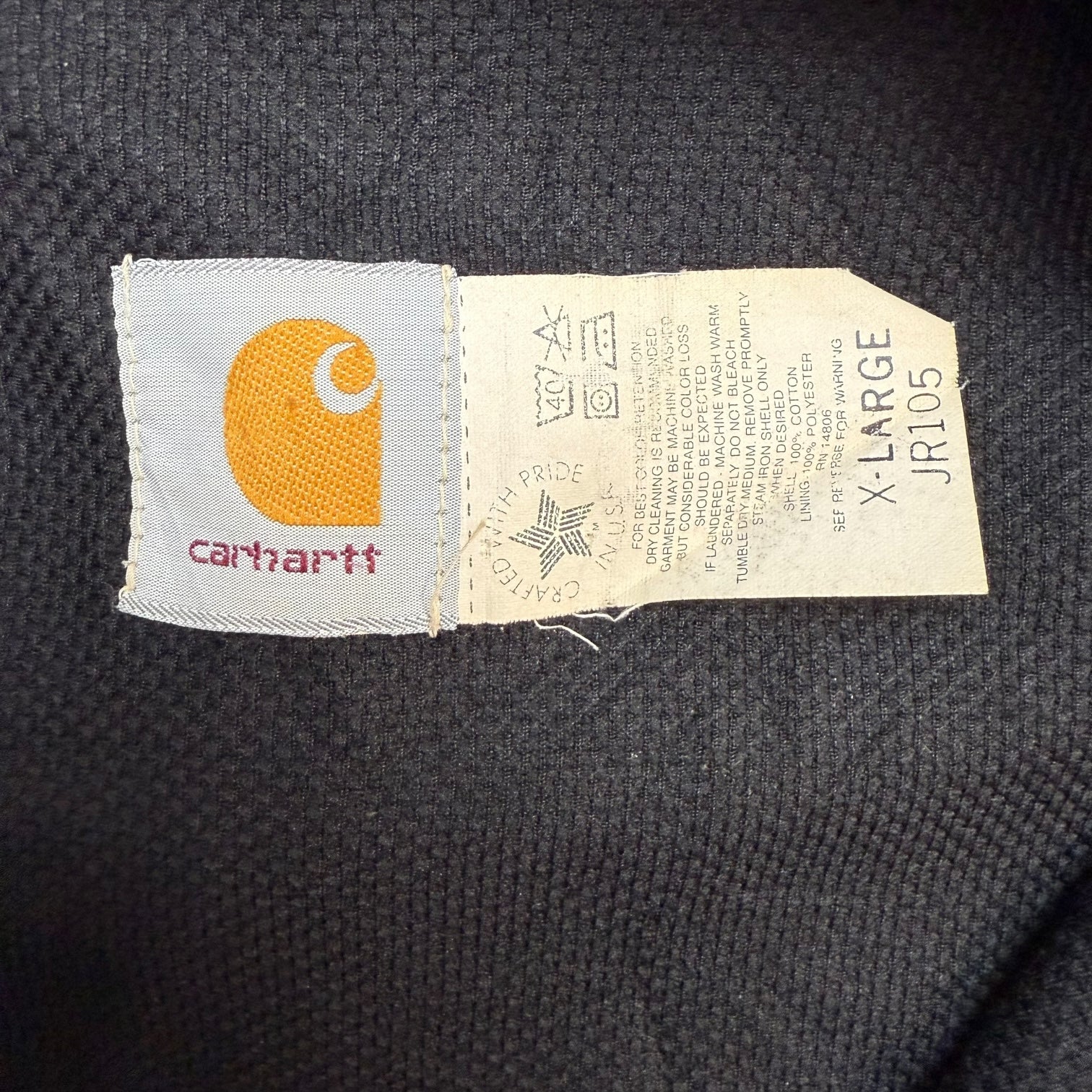 Vintage Carhartt Active Jacket Black