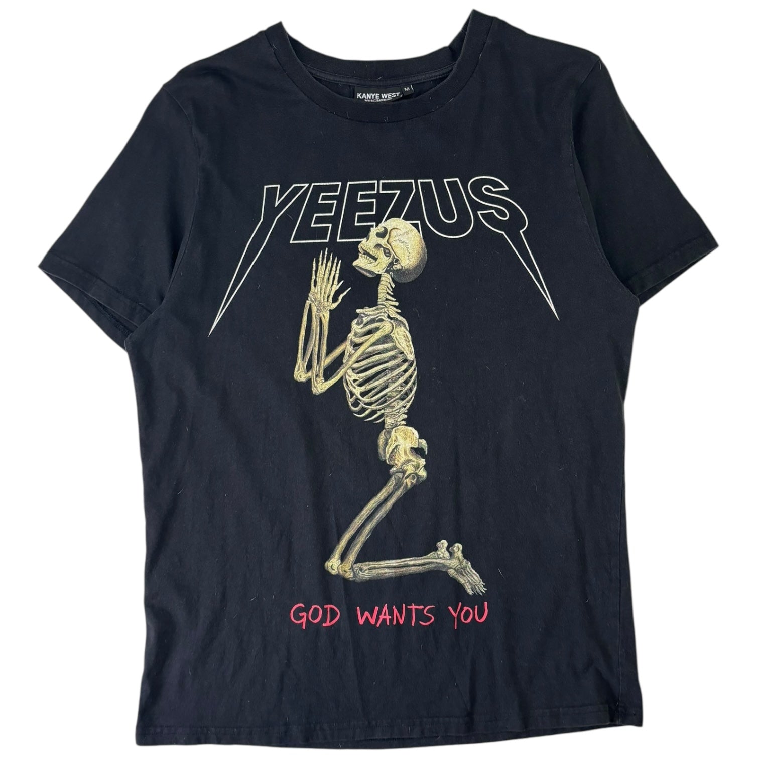 Kanye West Yeezus “God Wants You” T-Short Black
