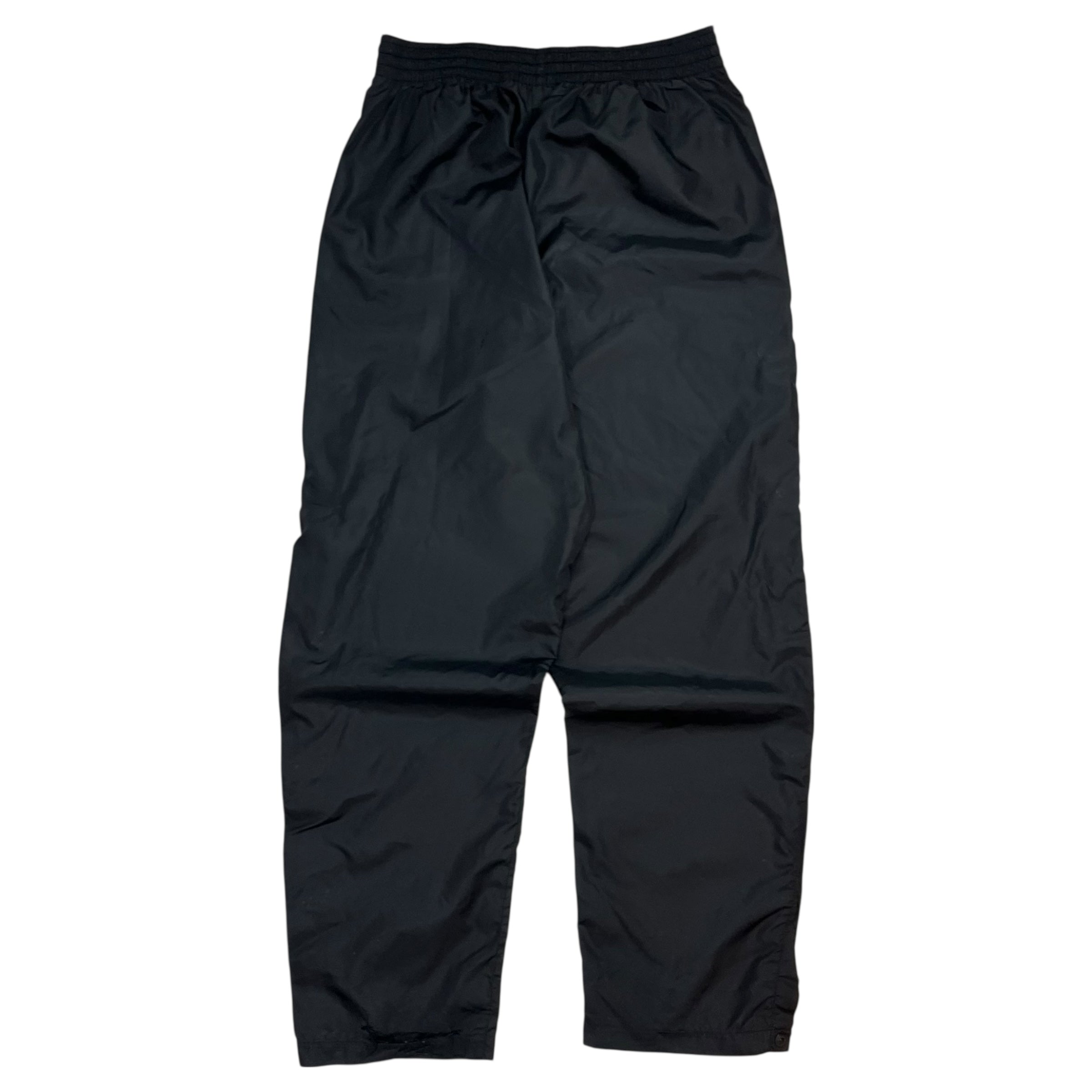 Vintage Nike Button Side Track Pants Black