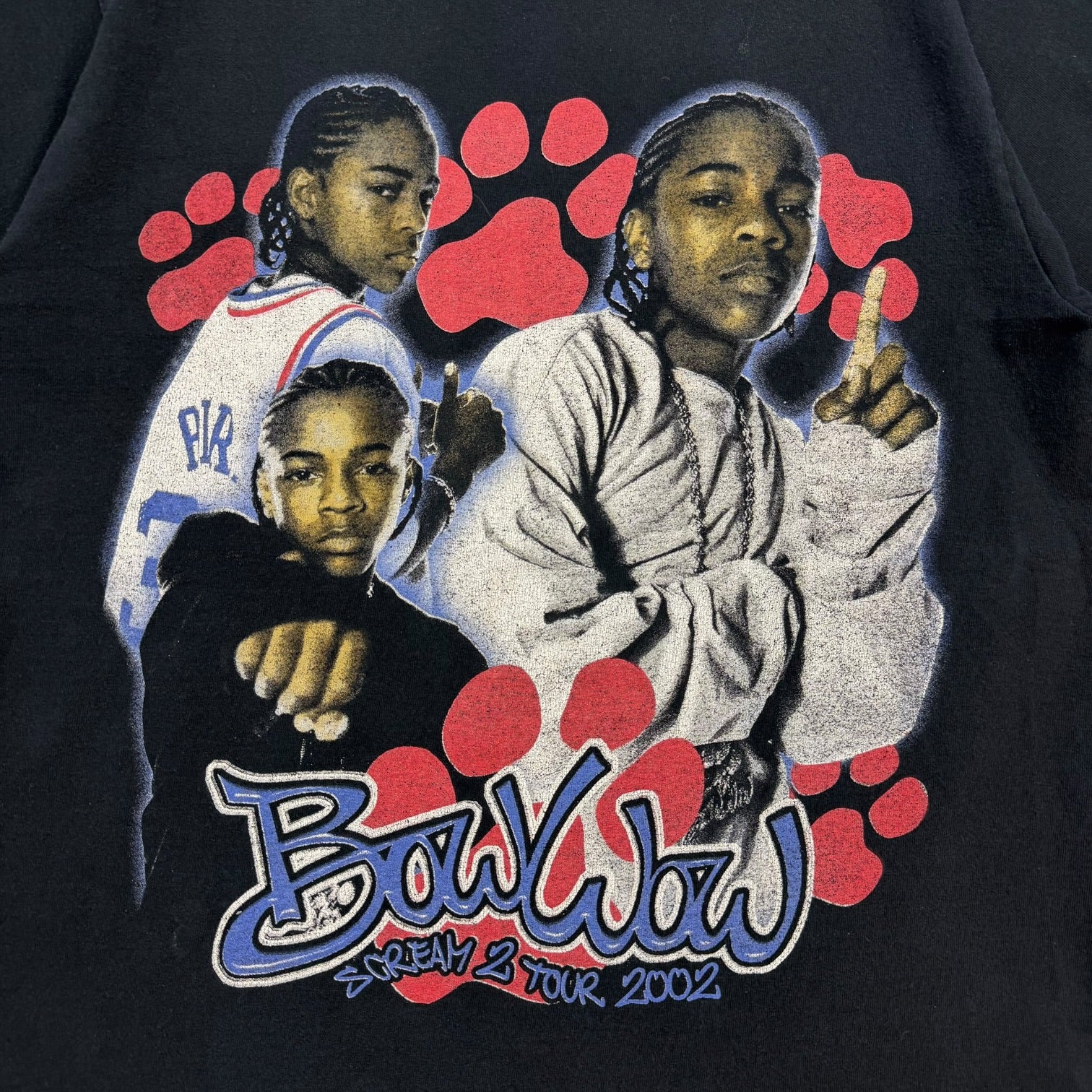 2002  Lil Bow Wow's Scream 2 Tour Tee Black