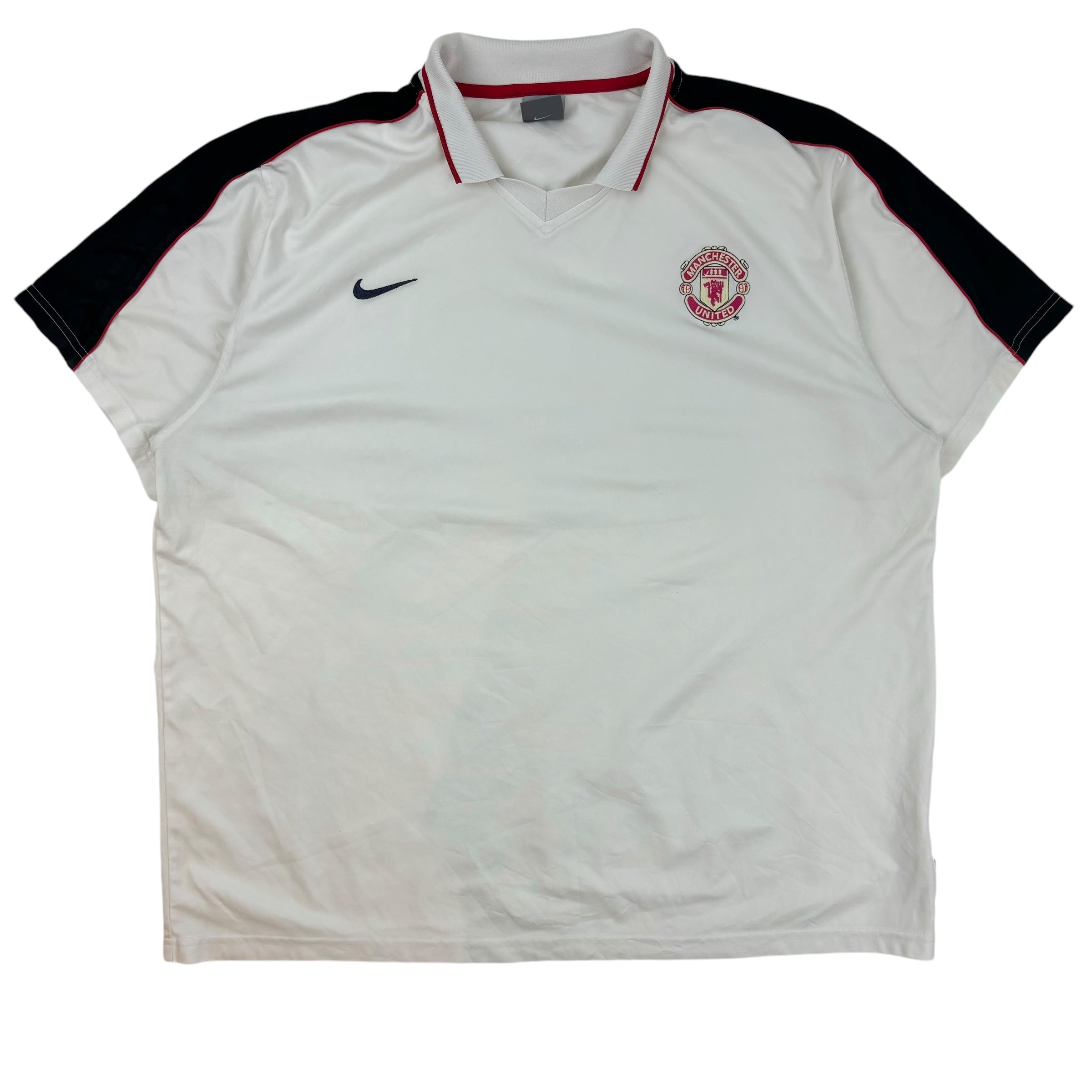 Vintage Manchester United Soccer Jersey White