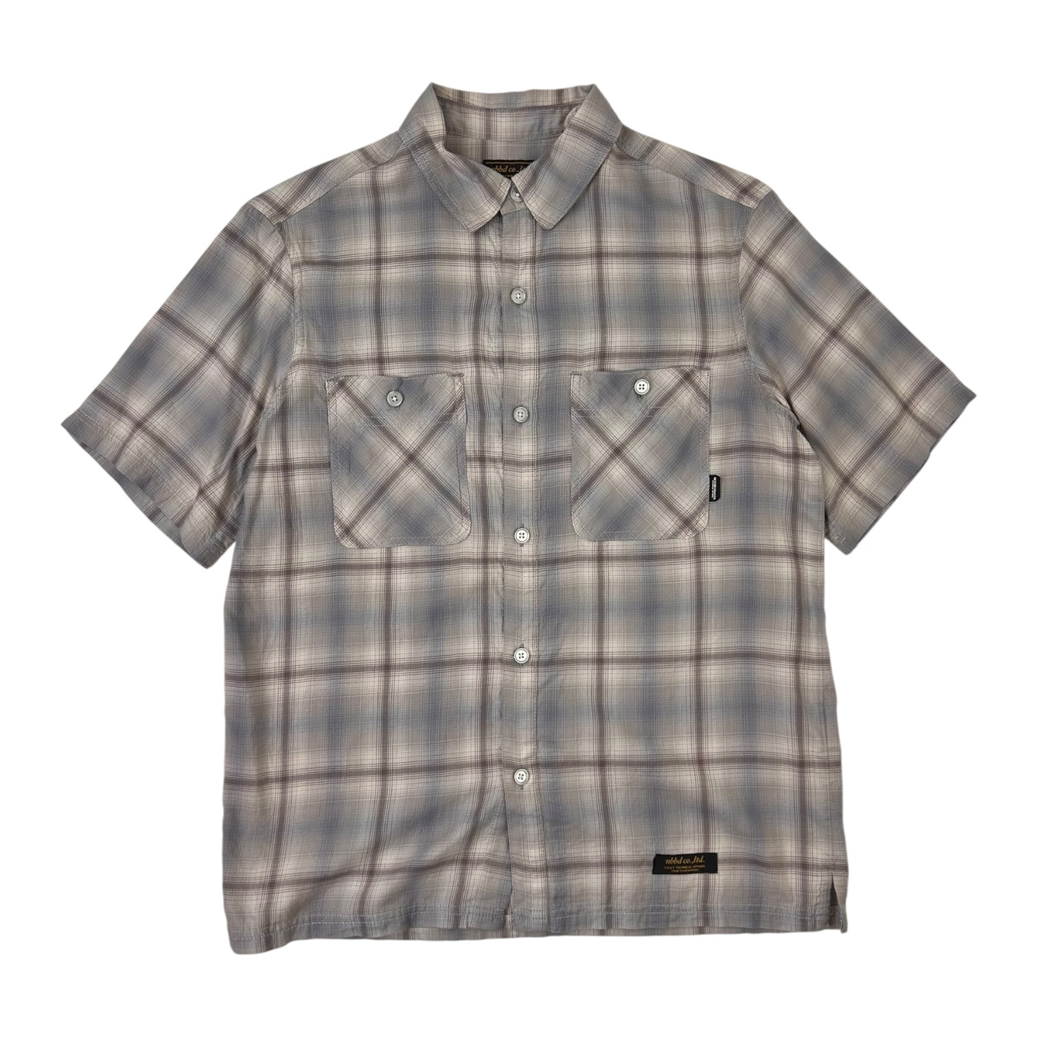 Neighborhood Onbre Check Button Up Shirt