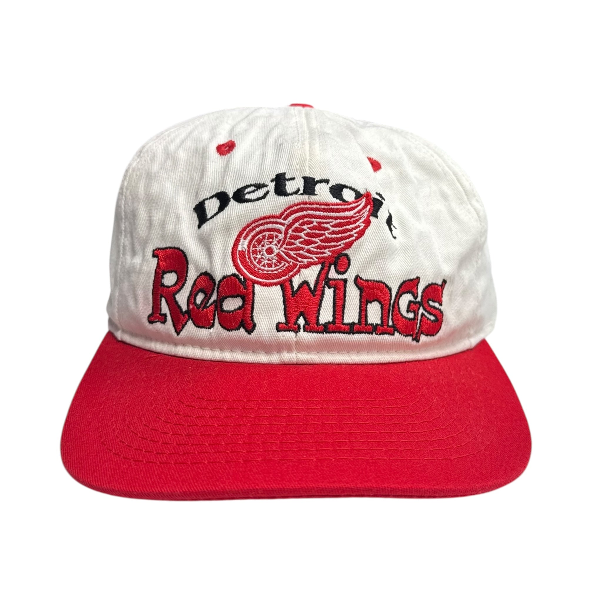 Vintage Detroit Red Wings Spell Out Hat