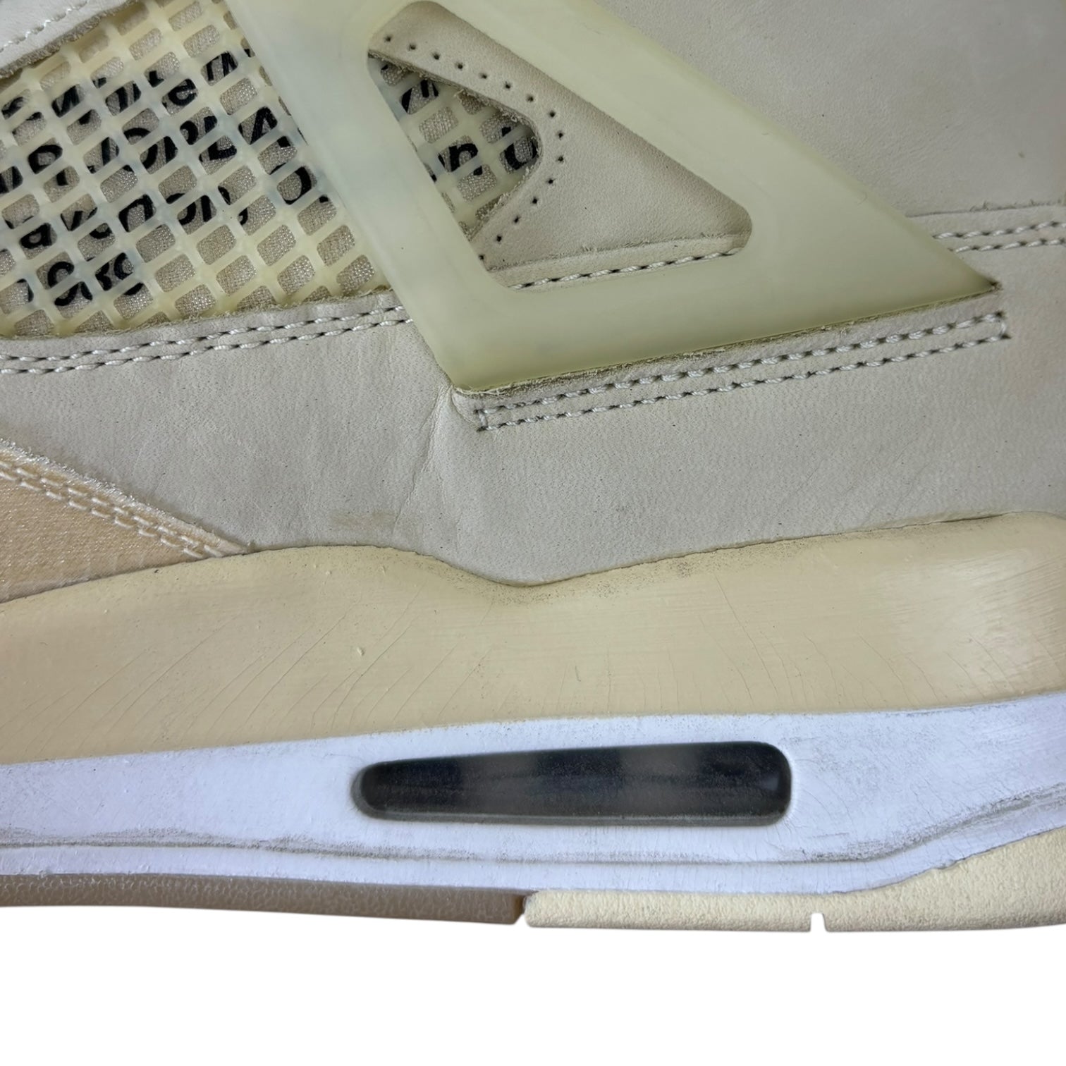 Off-White Jordan 4 Retro Sail (W) (Used)