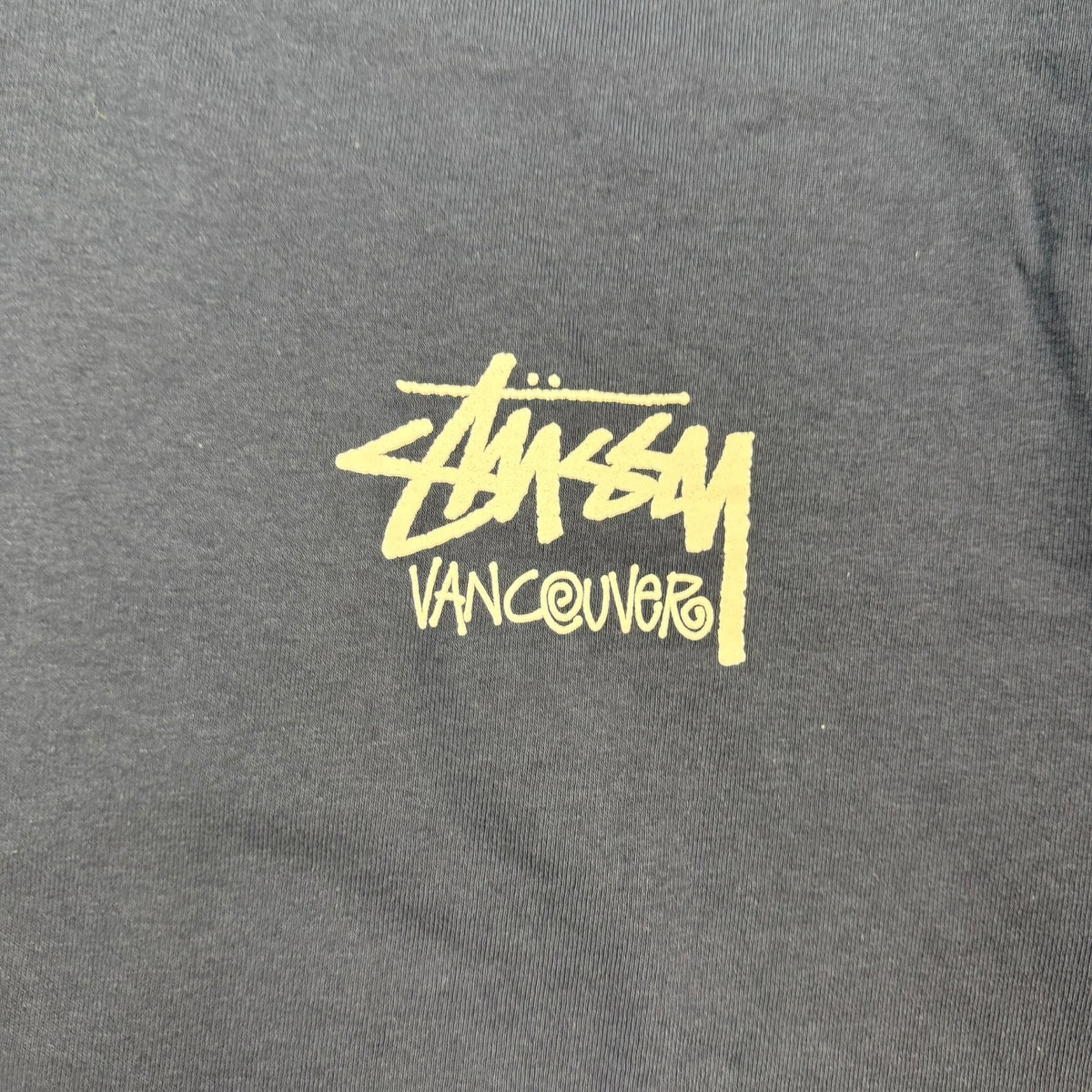 Stussy Vancouver Chapter Tee Navy Blue