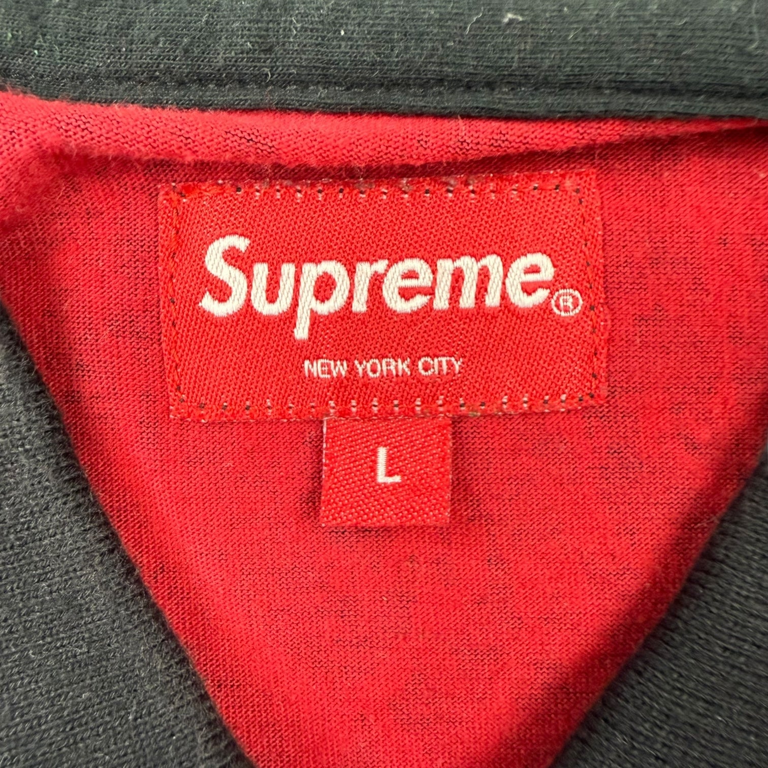 Supreme SS13 Leopard Polo Shirt Red