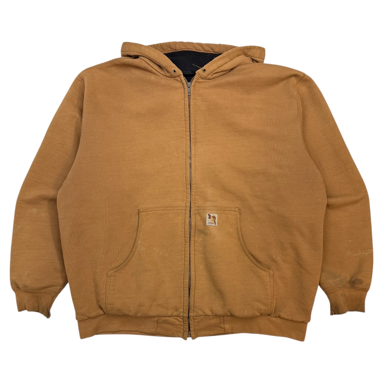 Vintage Carhartt Zip Up Sweater Tan