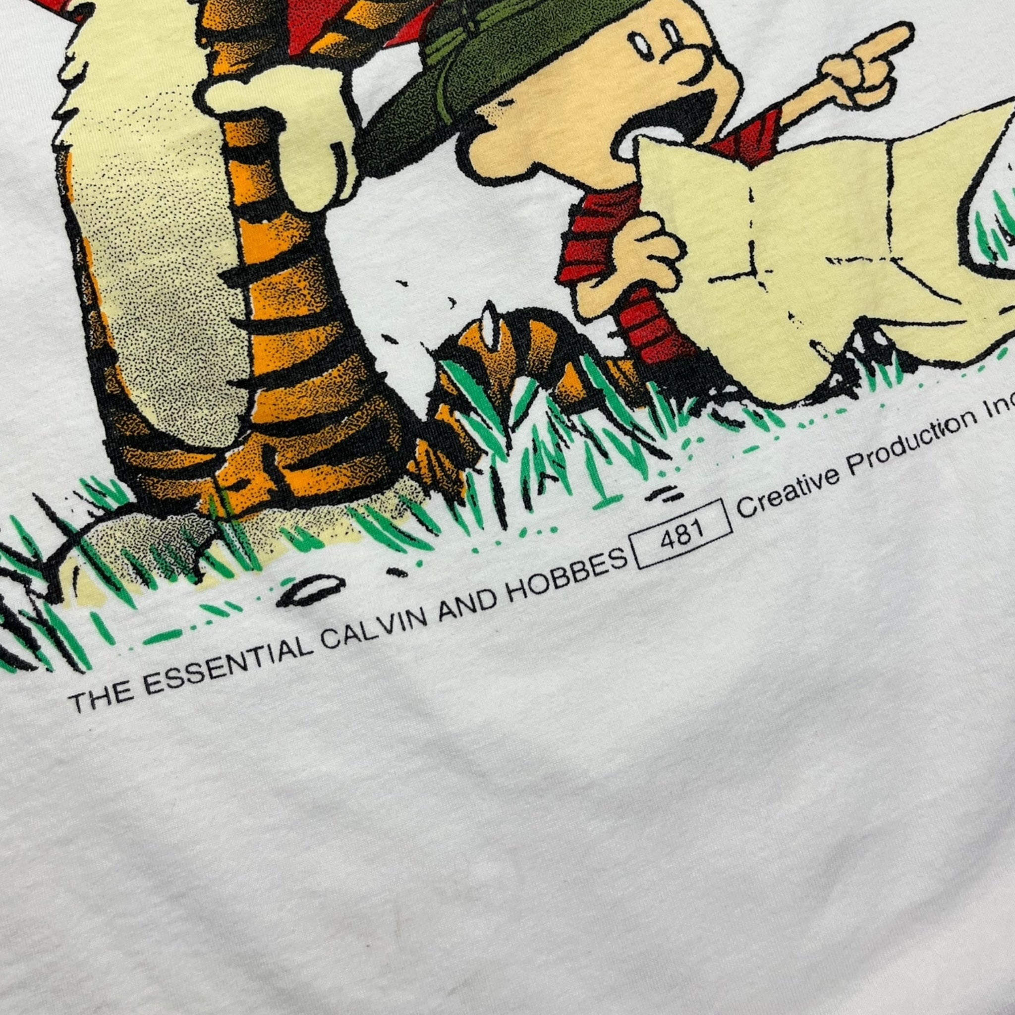 Vintage Calvin and Hobbes Mullet T-Shirt
