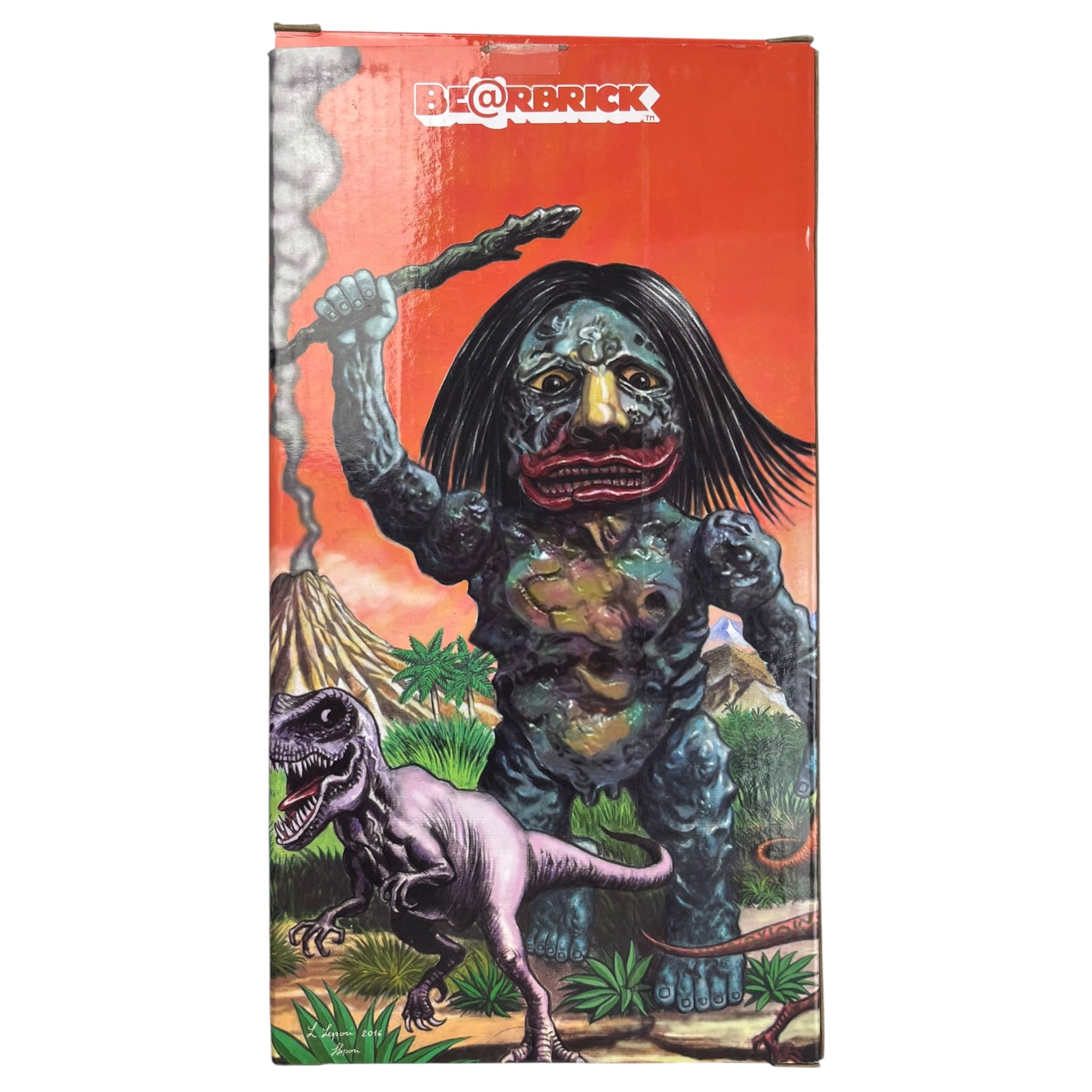 Bearbrick Nagnagnag 100% + 400% 4 Eyes Green