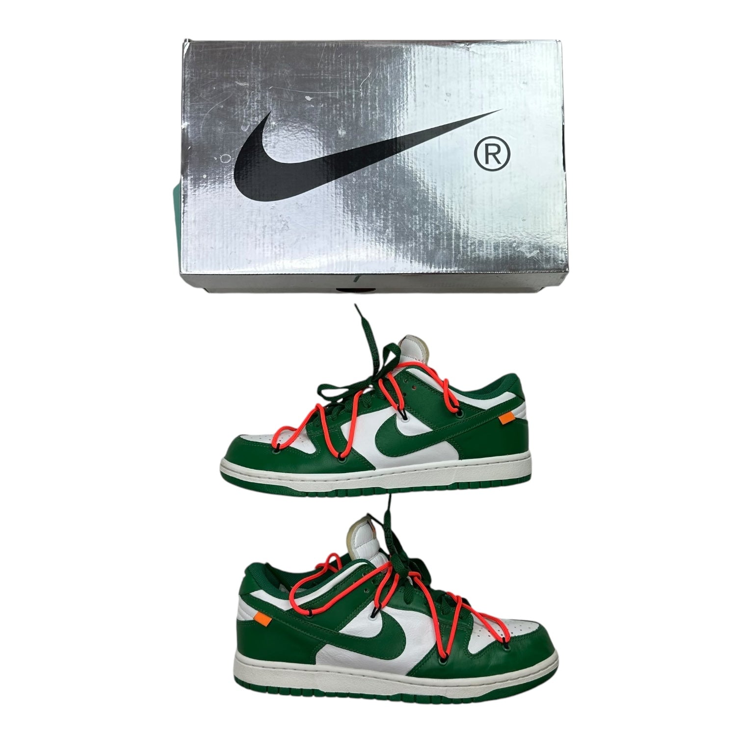 Nike Dunk Low Off-White Pine Green (Used)