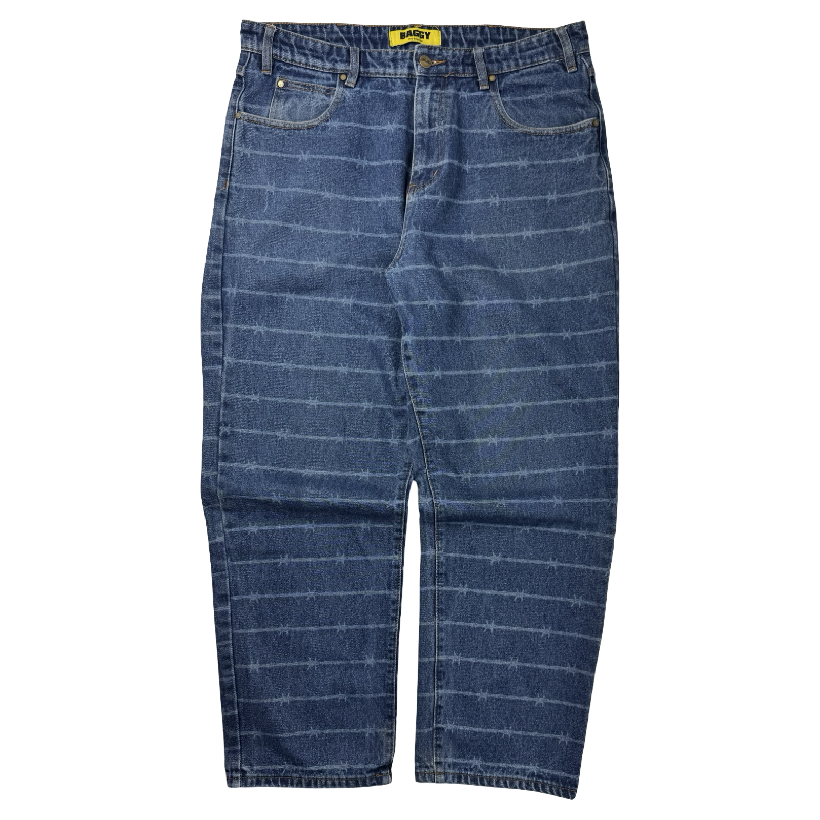 Butter Worldwide Very Baggy Fit Barbwire Denim Jeans